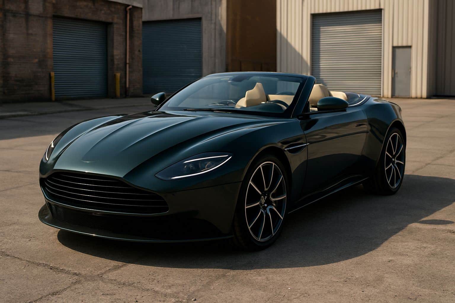 Finance Aston Martin DB12 - aston martin db12 volante 2023 onwards front angle
