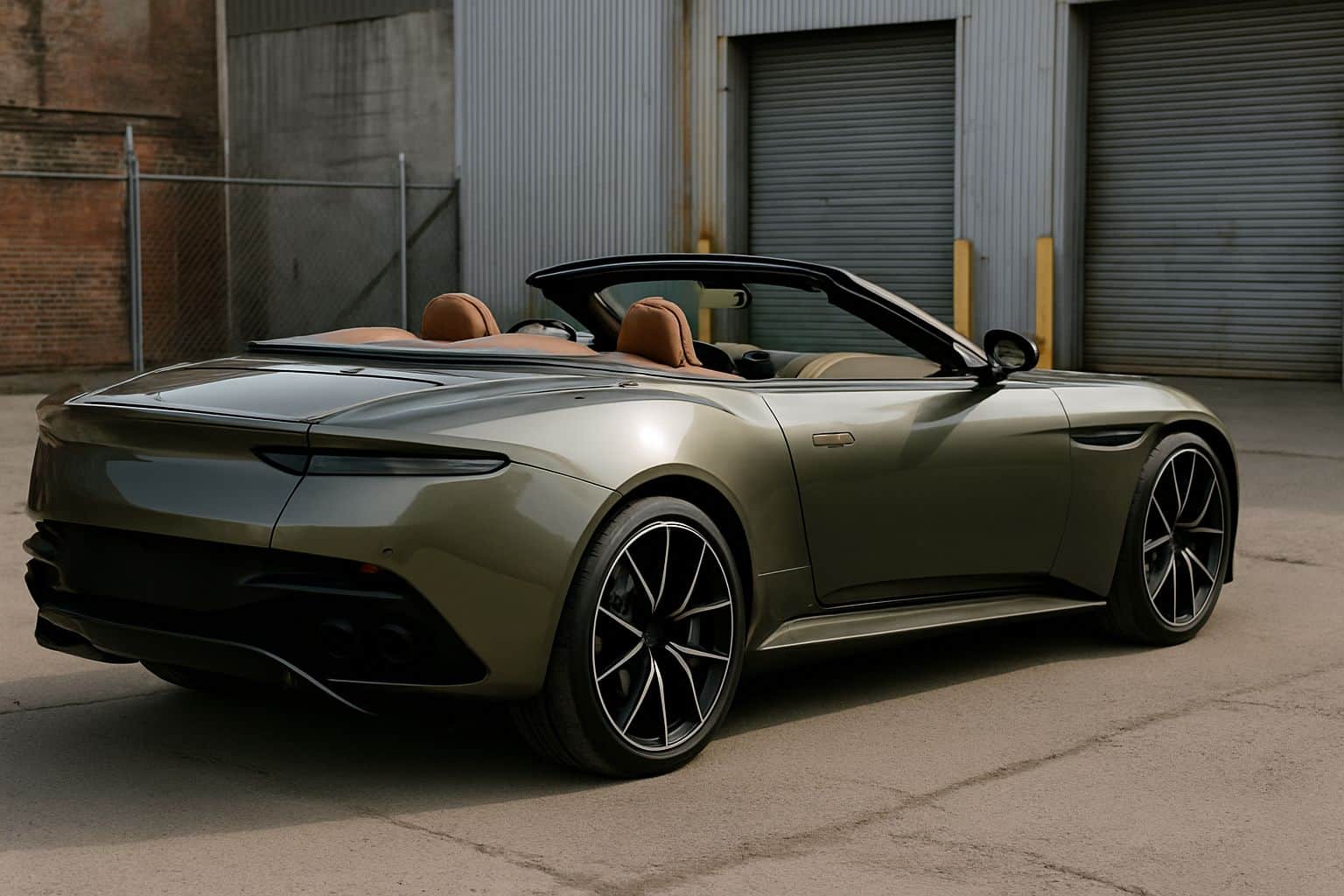 Finance Aston Martin DB12 - aston martin db12 volante 2023 onwards rear angle