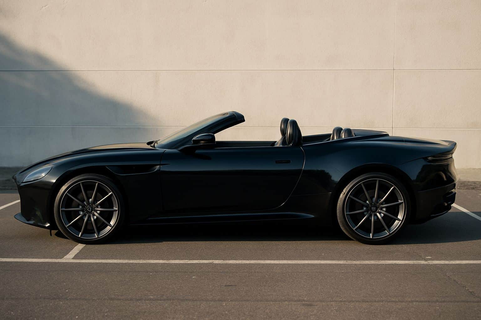 Finance Aston Martin DBS - aston martin dbs convertible 2021 onwards full side profile