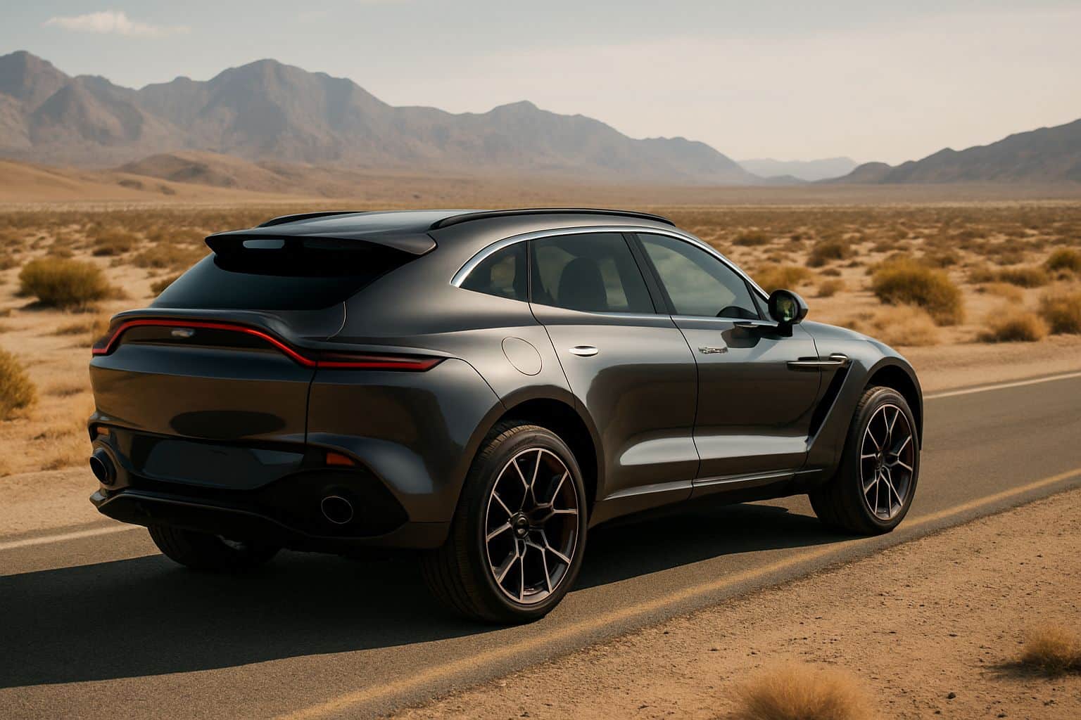 Finance Aston Martin DBX - aston martin dbx suv 2020 onwards rear angle