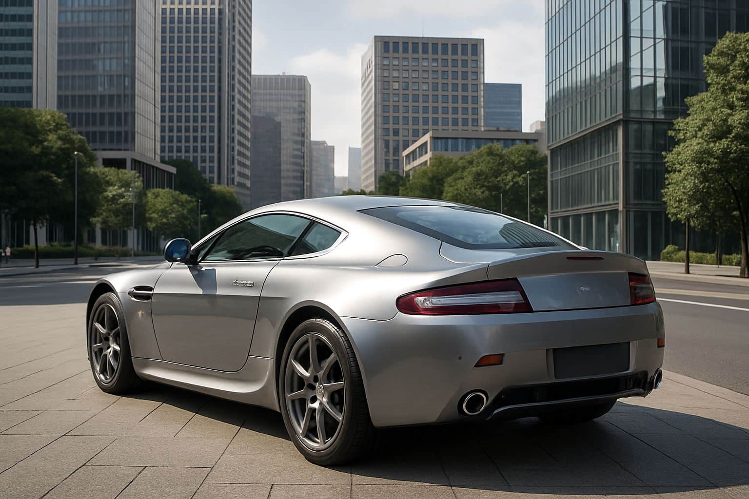 Finance Aston Martin Vantage - aston martin vantage 2005 2018 rear angle