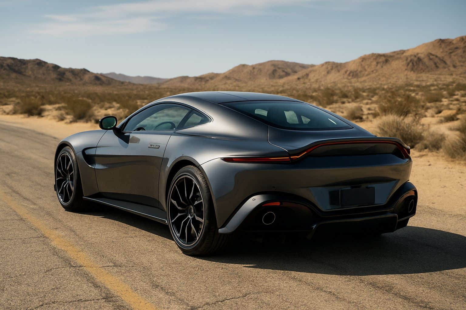 Finance Aston Martin Vantage - aston martin vantage coupe 2018 2024 rear angle