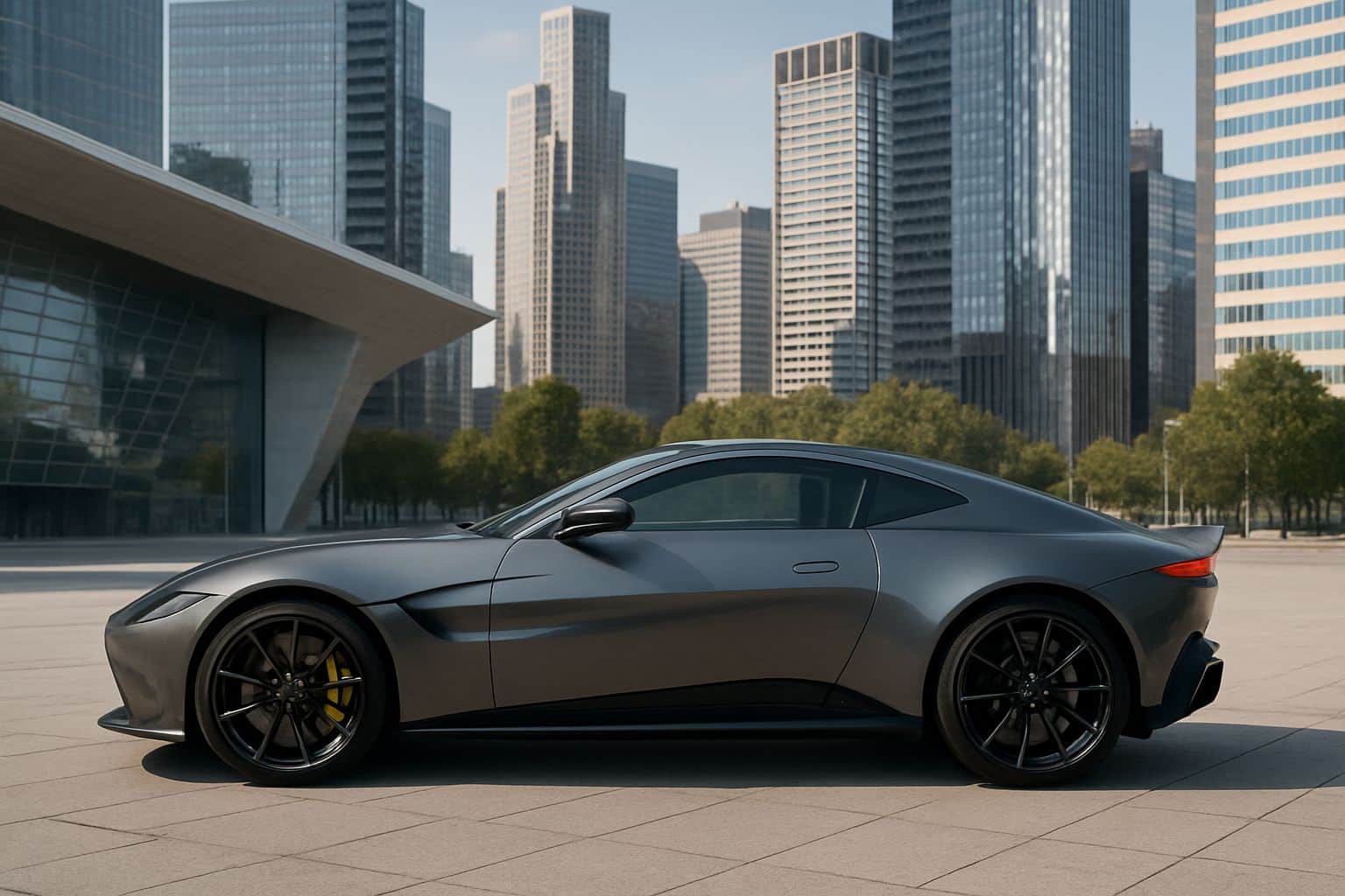 Finance Aston Martin Vantage - aston martin vantage coupe 2024 onwards full side profile