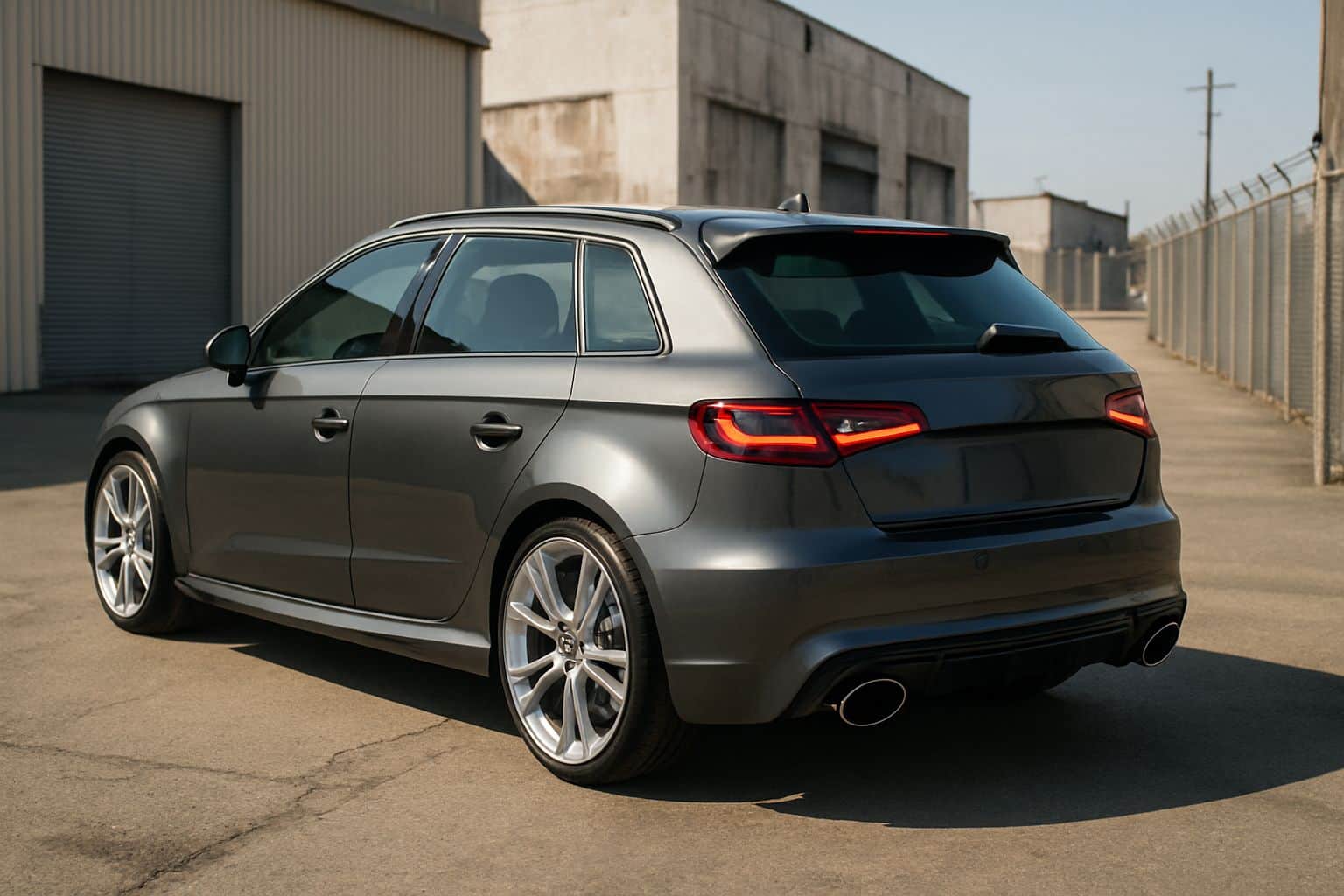 Finance Audi A3 - audi a3 rs3 sportback 2015 2016 rear angle