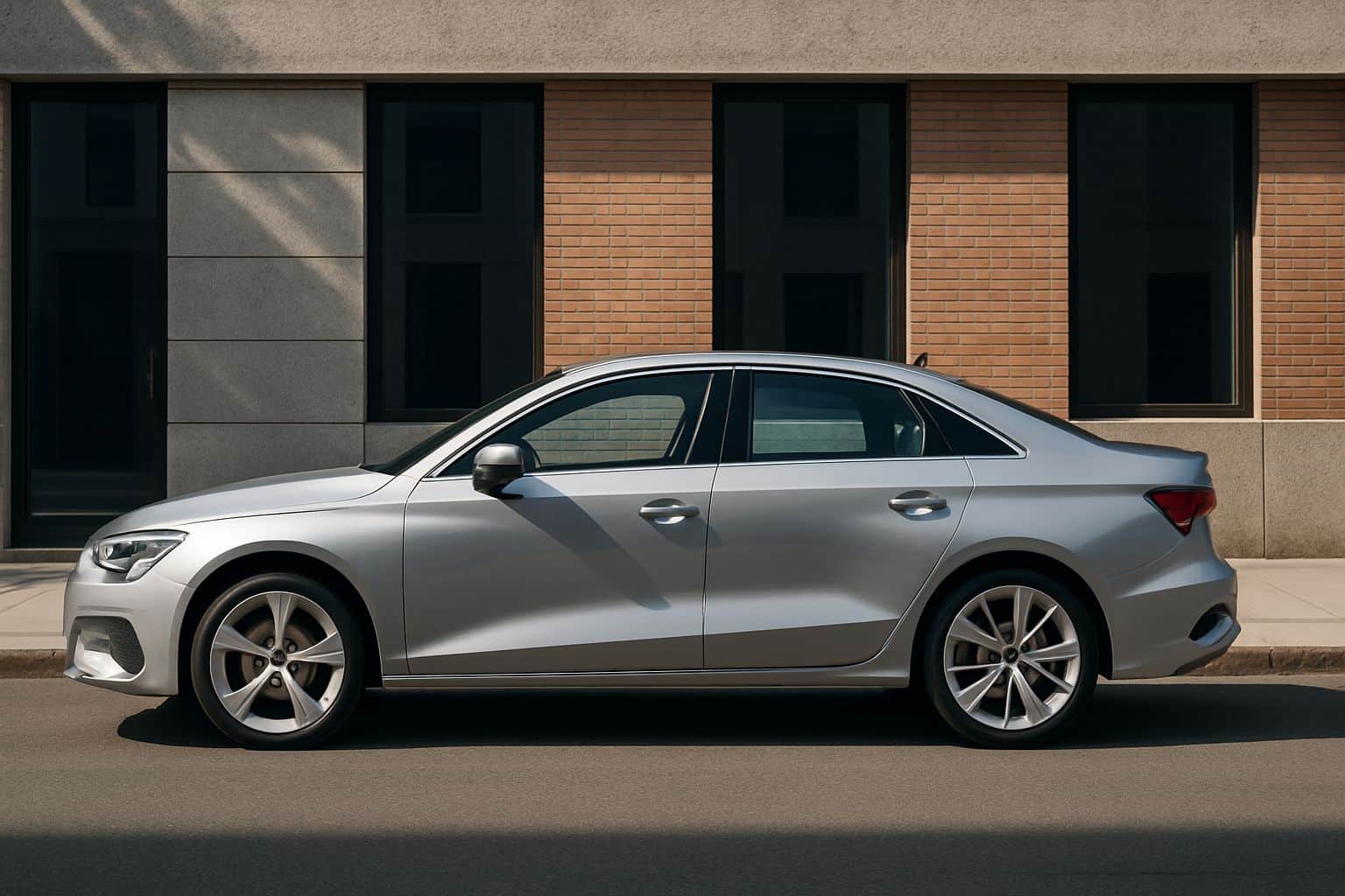 Finance Audi A3 - audi a3 saloon 2020 onwards full side profile