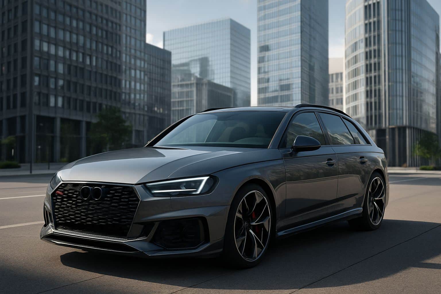 Finance Audi A4 - audi a4 rs4 avant 2017 onwards front angle