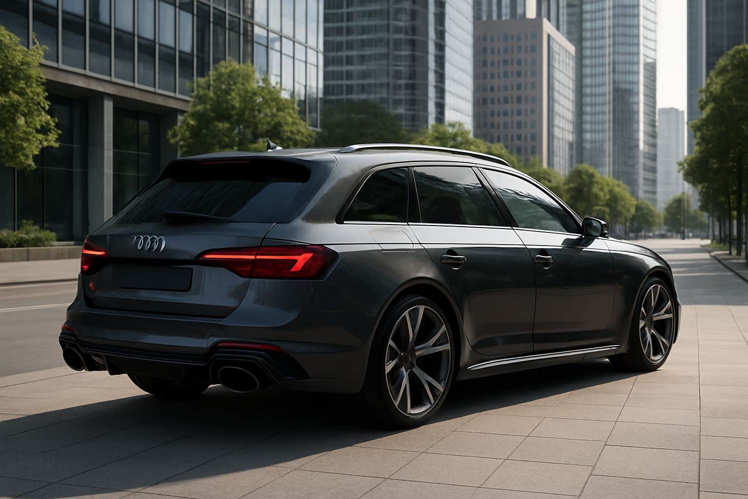 Finance Audi A4 - audi a4 rs4 avant 2017 onwards rear angle