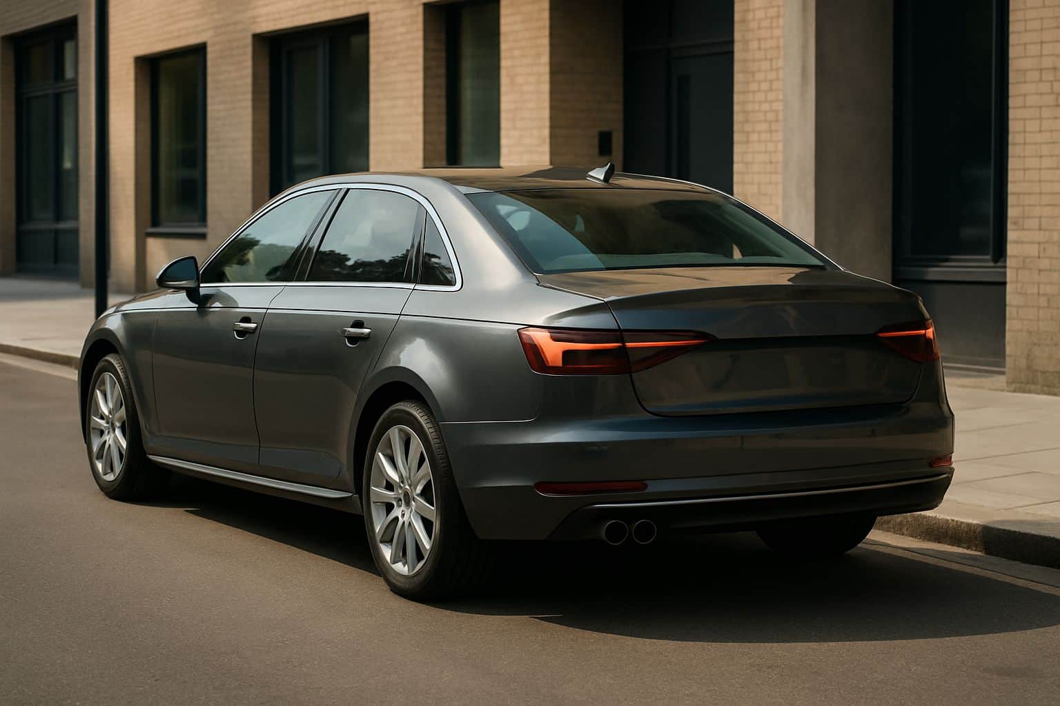 Finance Audi A4 - audi a4 saloon 2015 2024 rear angle