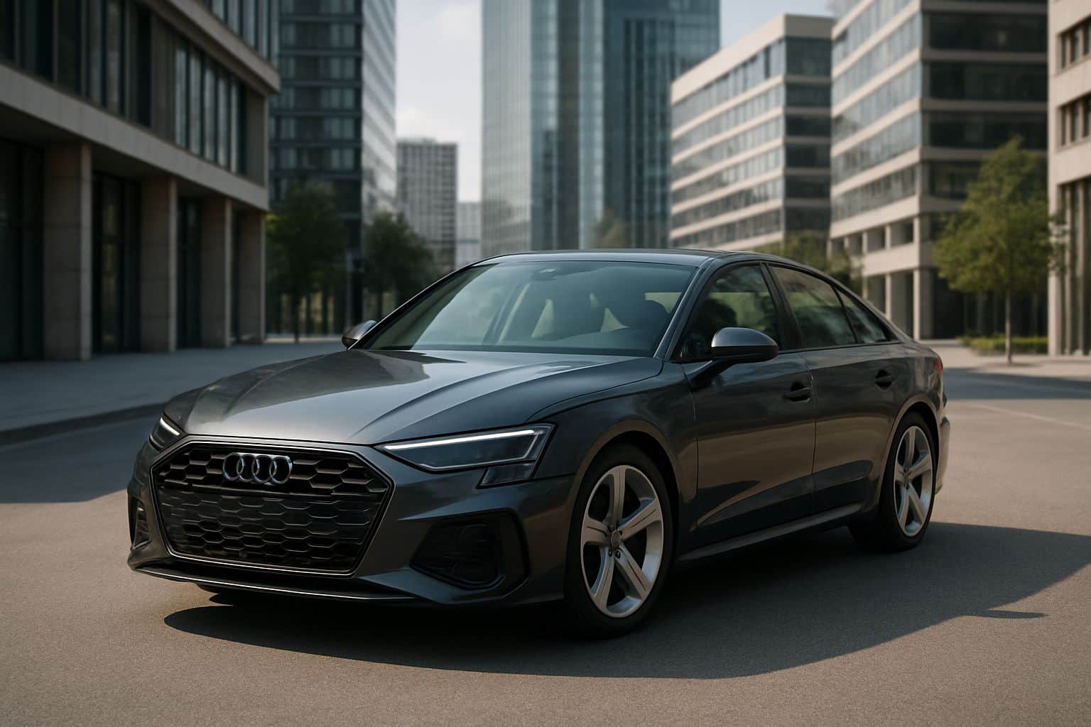 Finance Audi A5 - audi a5 saloon 2024 onwards front angle