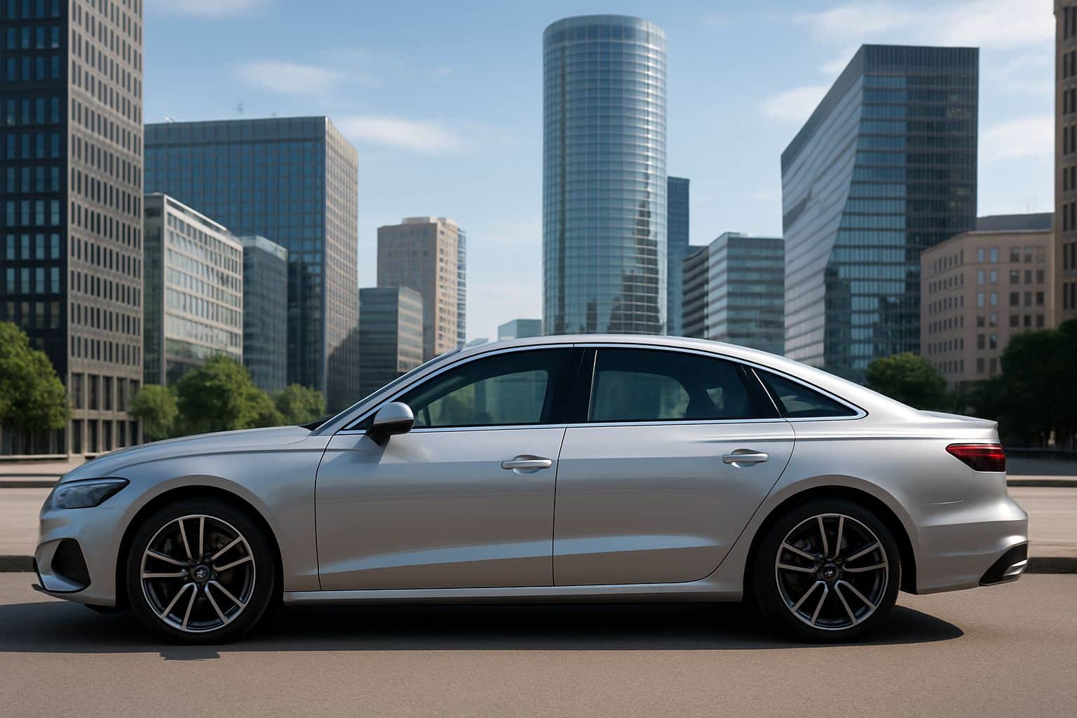 Finance Audi A5 - audi a5 saloon 2024 onwards full side profile