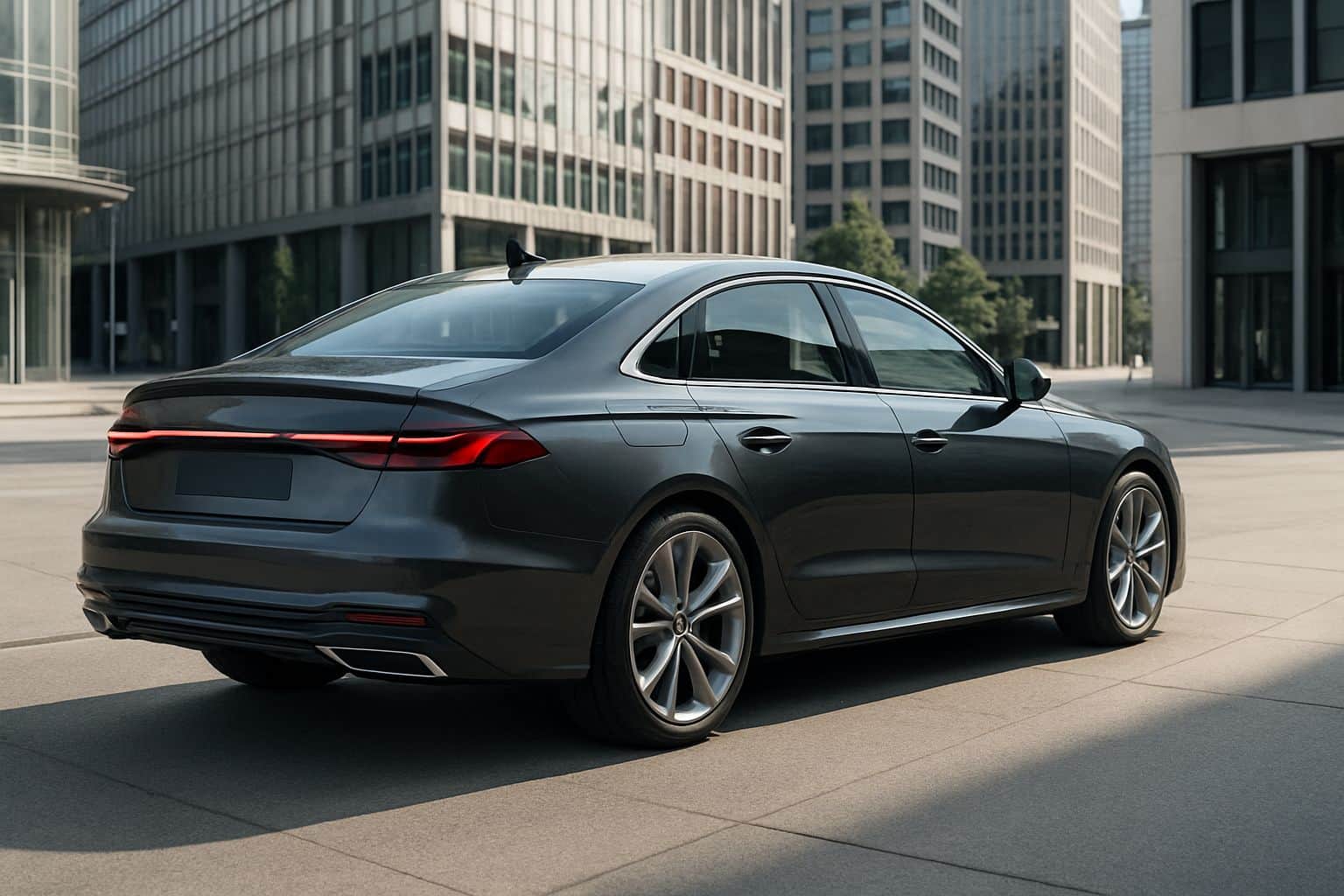 Finance Audi A5 - audi a5 saloon 2024 onwards rear angle