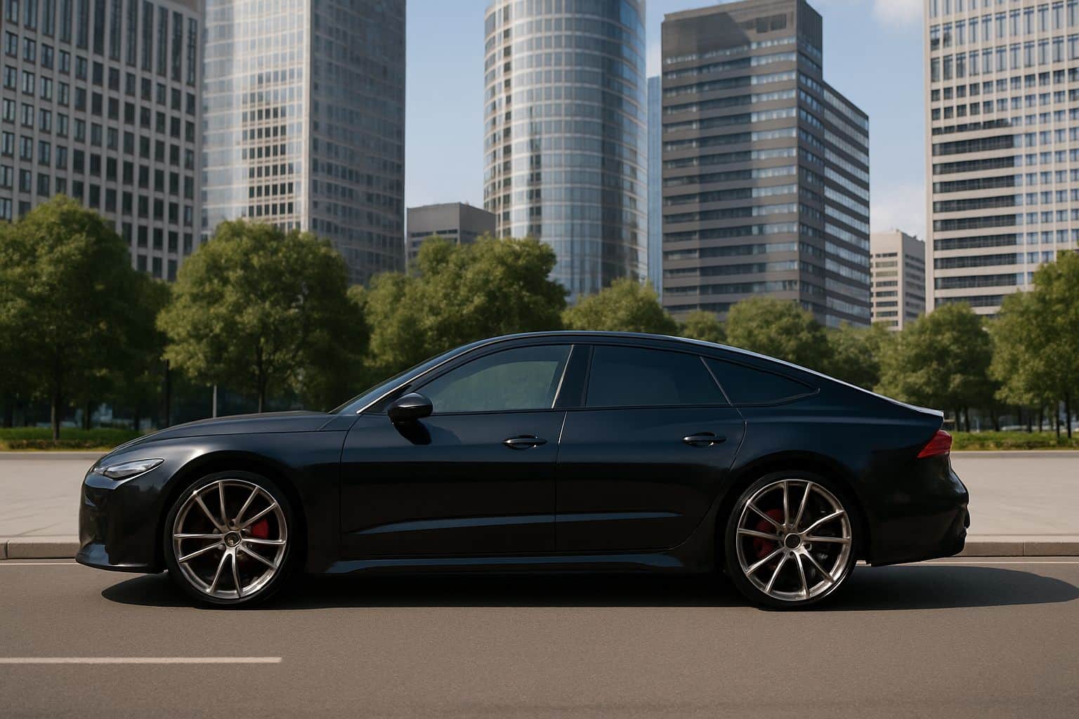 Finance Audi A7 - audi a7 rs7 sportback 2020 onwards full side profile