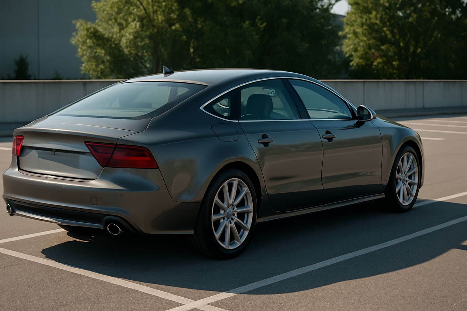 Finance Audi A7 - audi a7 sportback 2010 2018 rear angle