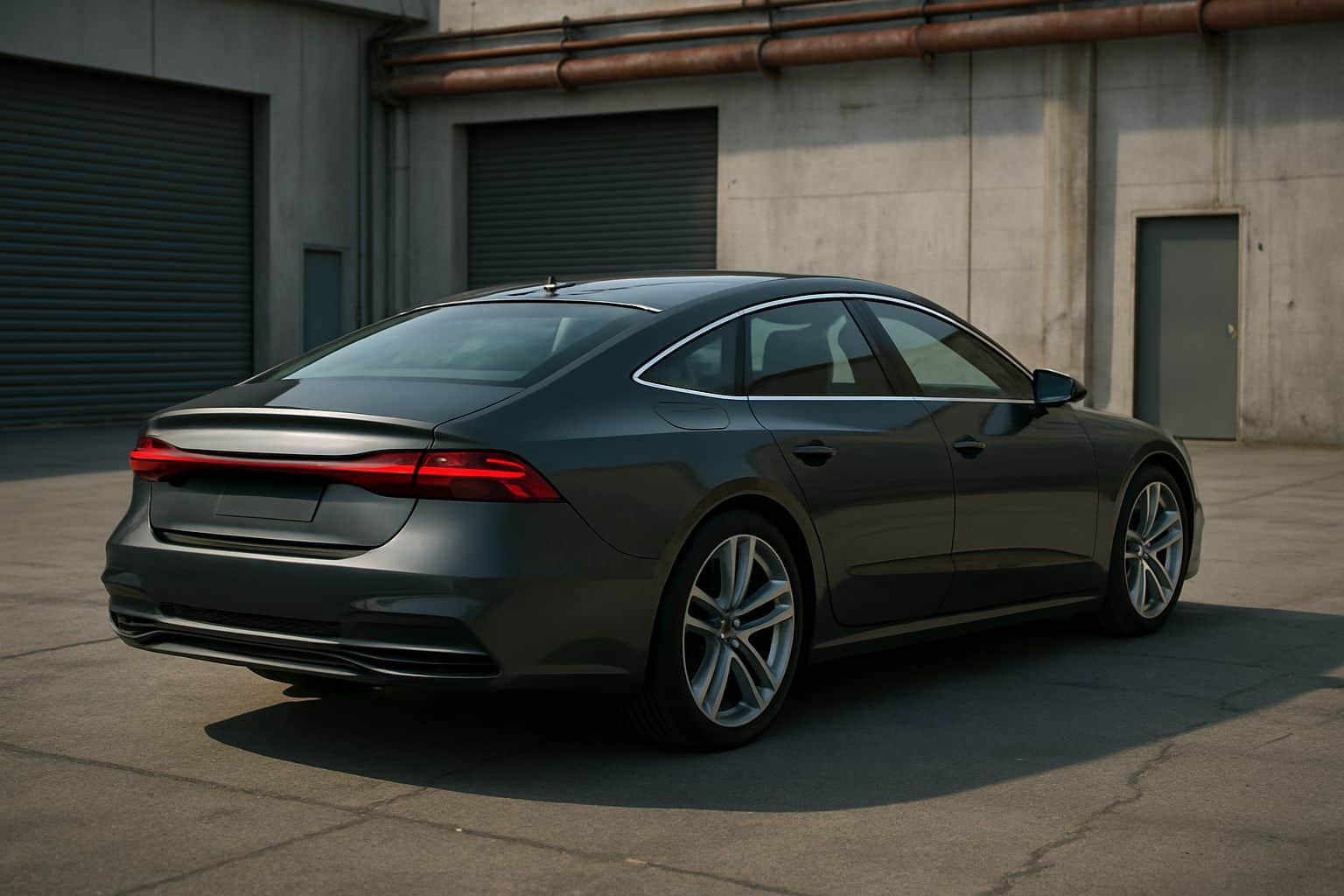 Finance Audi A7 - audi a7 sportback 2018 onwards rear angle