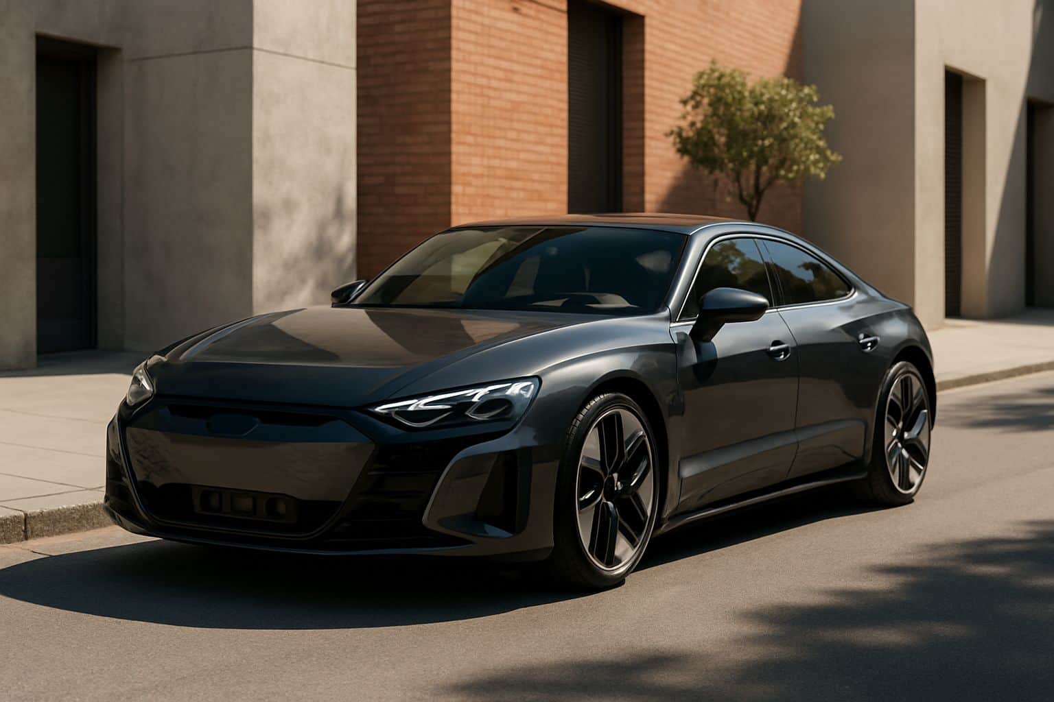 Finance Audi E-Tron GT - audi e tron gt saloon 2021 onwards front angle