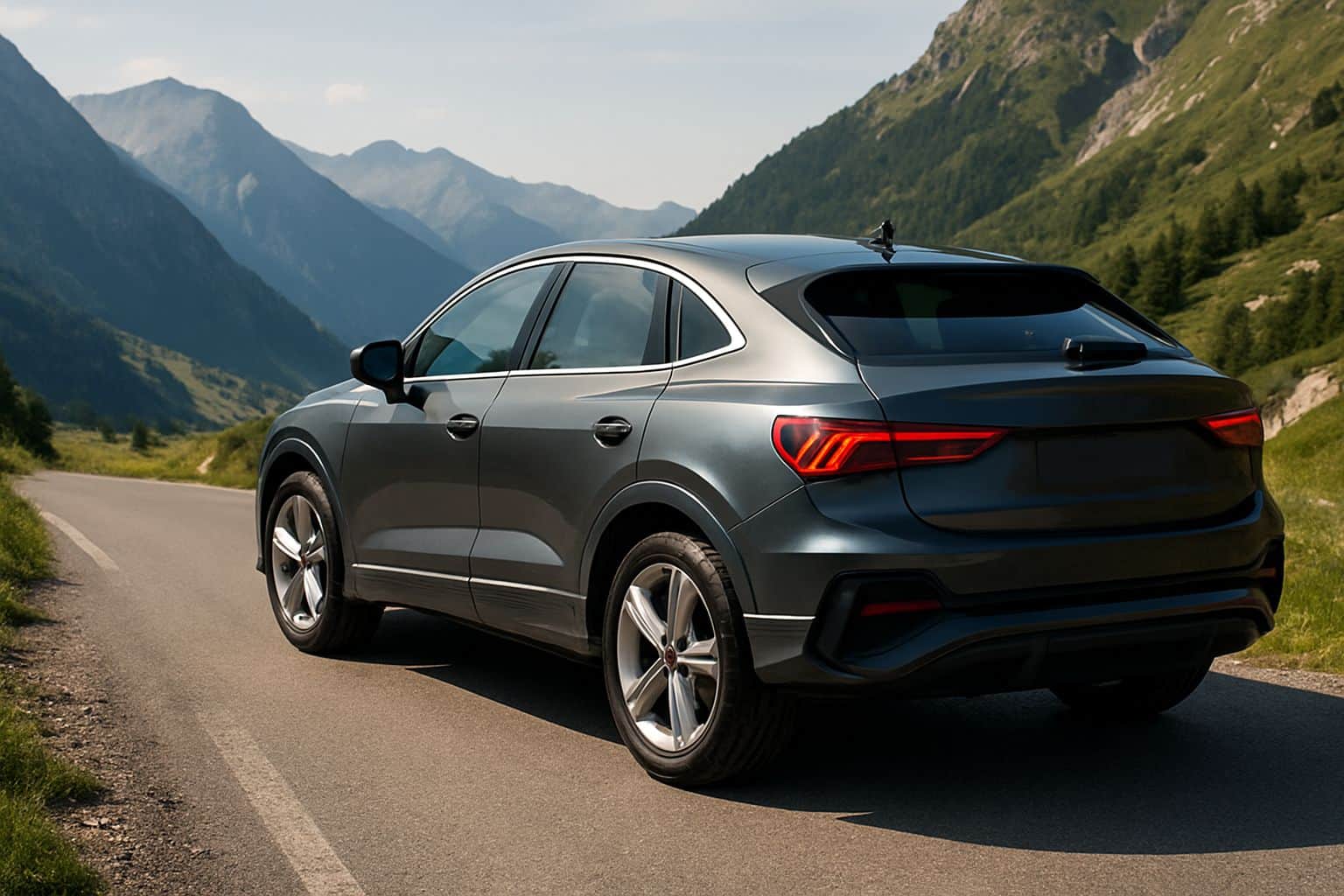 Finance Audi Q3 - audi q3 sportback 2019 onwards rear angle