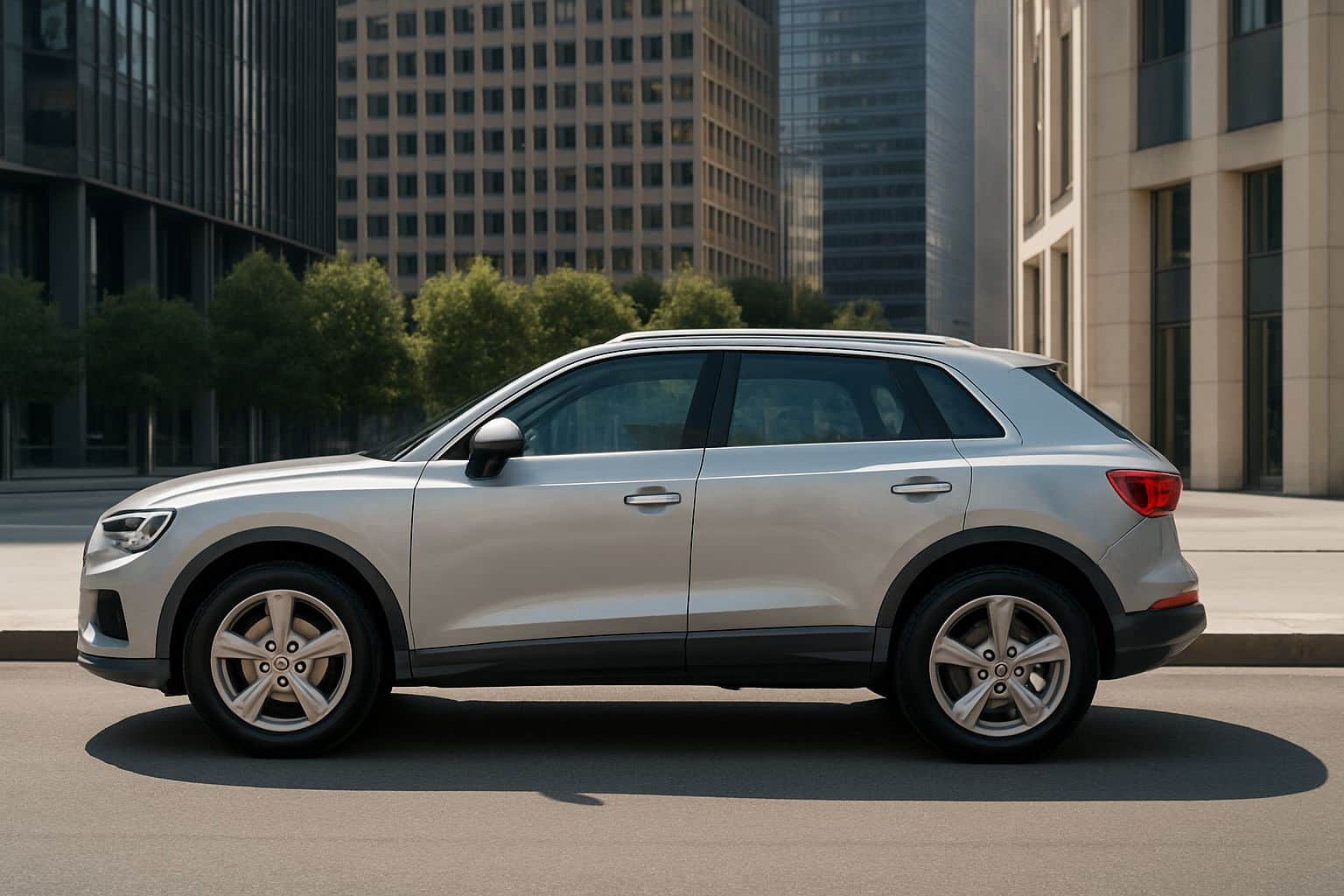 Finance Audi Q3 - audi q3 suv 2018 onwards full side profile