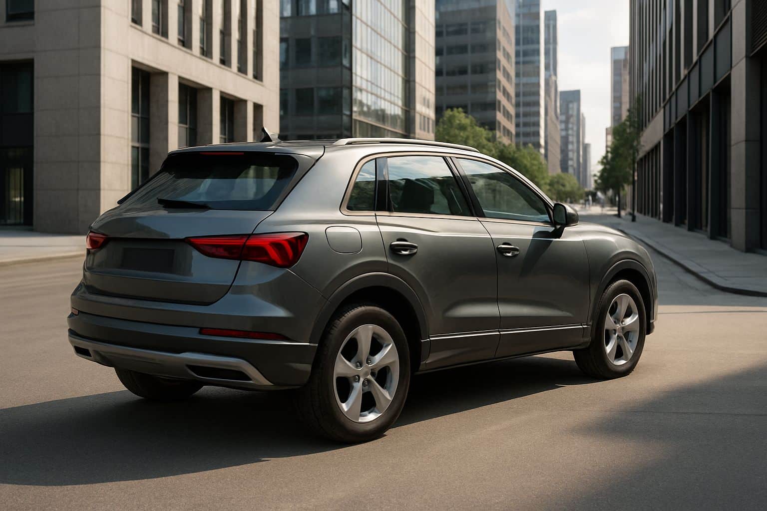 Finance Audi Q3 - audi q3 suv 2018 onwards rear angle