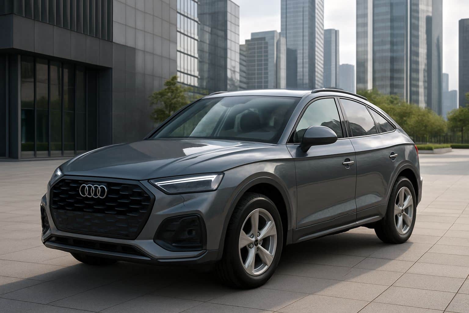 Finance Audi Q5 - audi q5 sportback 2021 2024 front angle