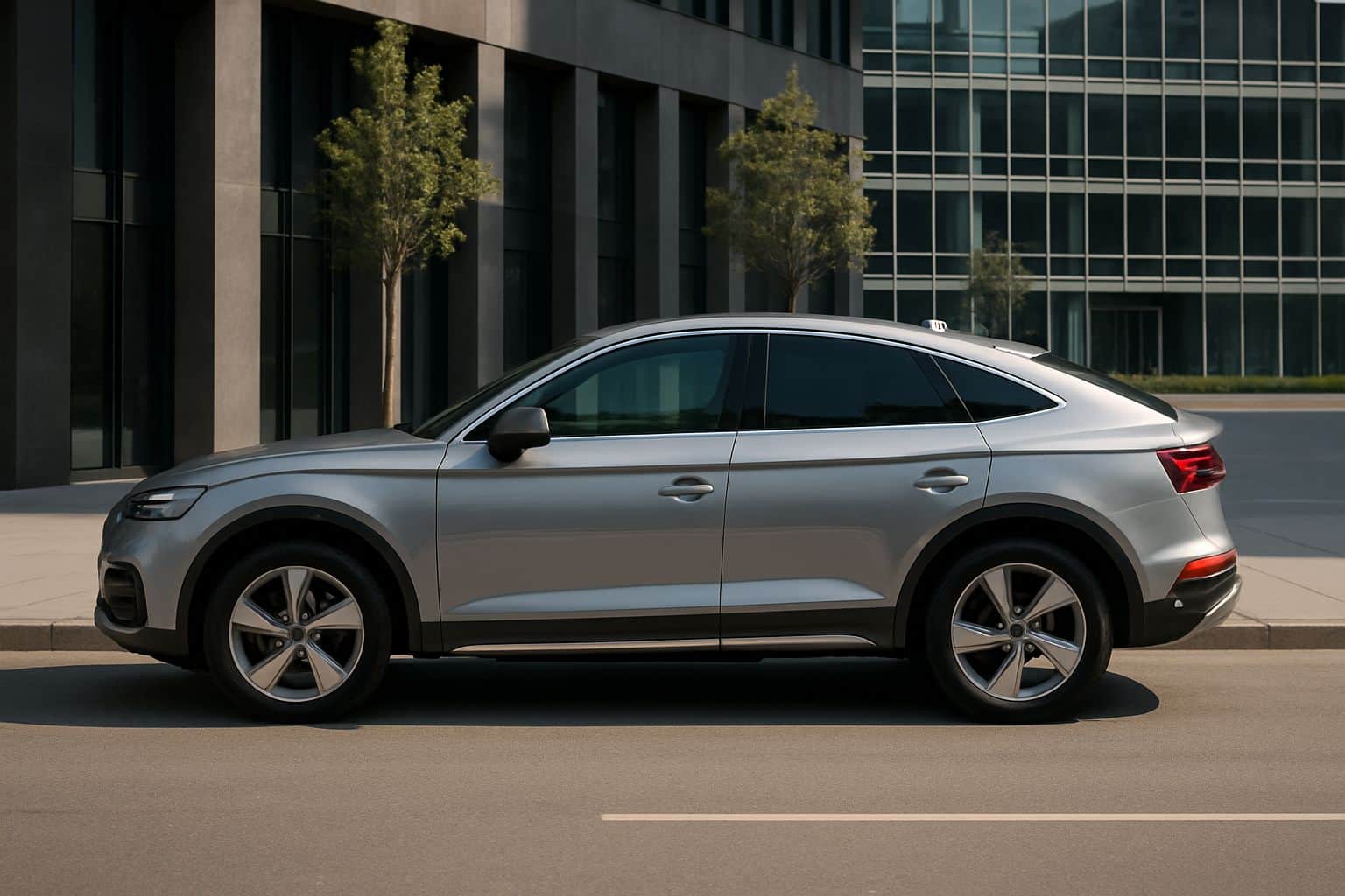 Finance Audi Q5 - audi q5 sportback 2021 2024 full side profile