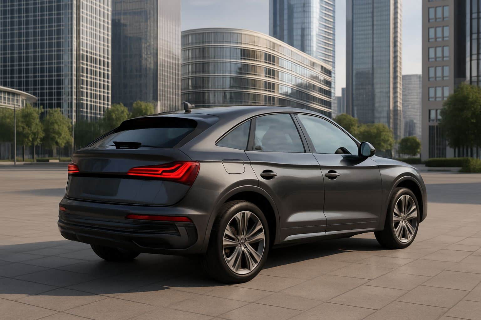 Finance Audi Q5 - audi q5 sportback 2021 2024 rear angle