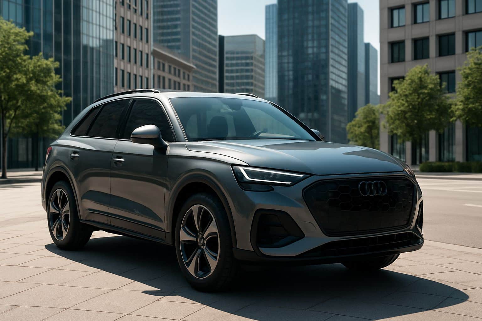 Finance Audi Q5 - audi q5 suv 2024 onwards front angle