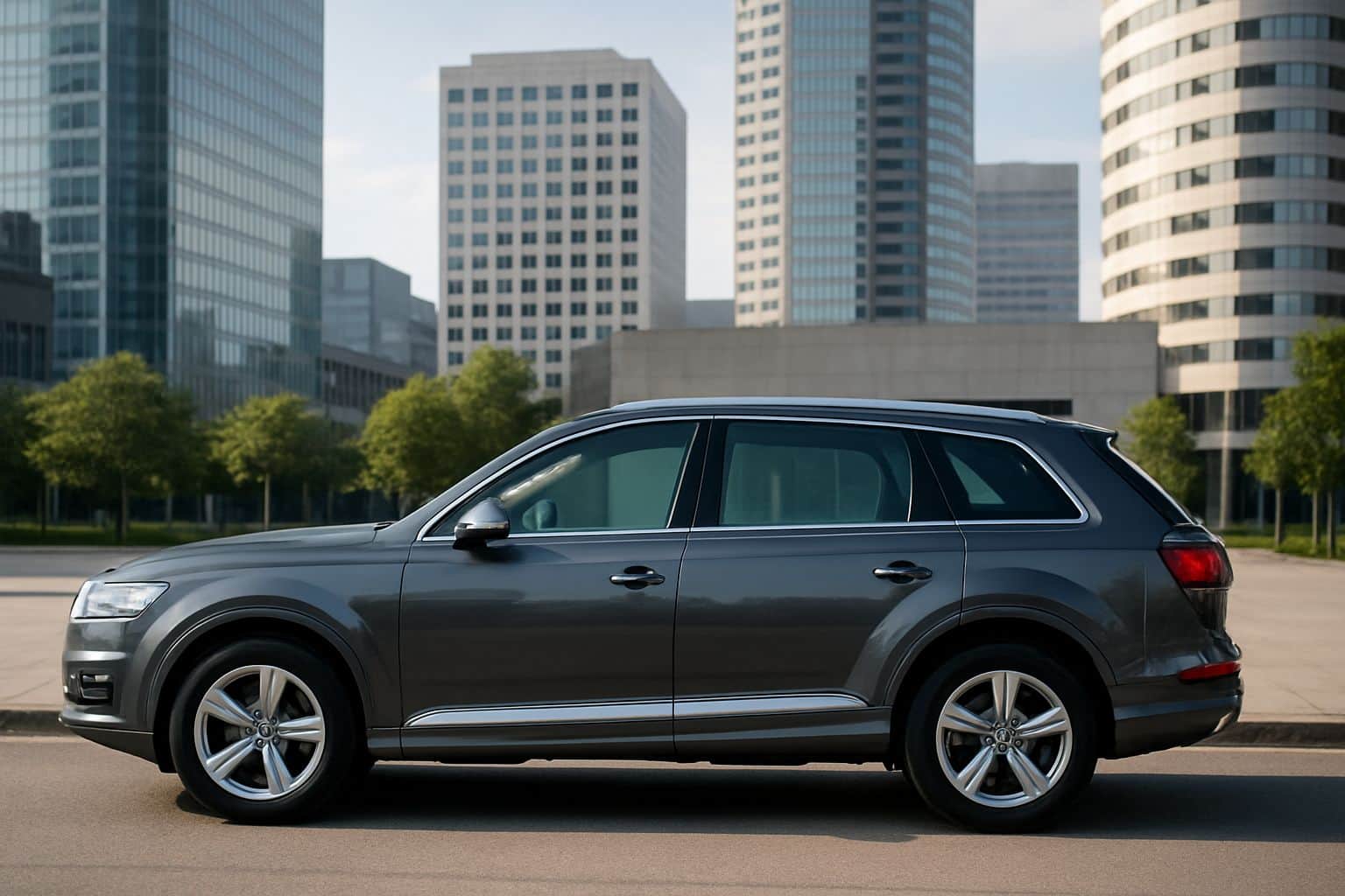 Finance Audi Q7 - audi q7 suv 2015 onwards full side profile