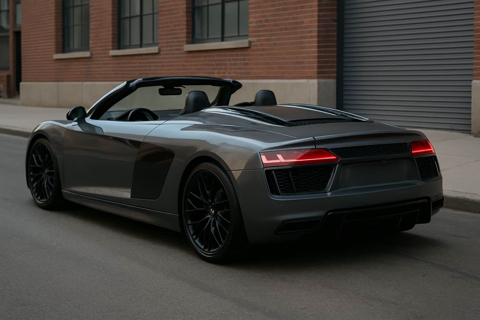 Finance Audi R8 - audi r8 spyder 2016 2023 rear angle