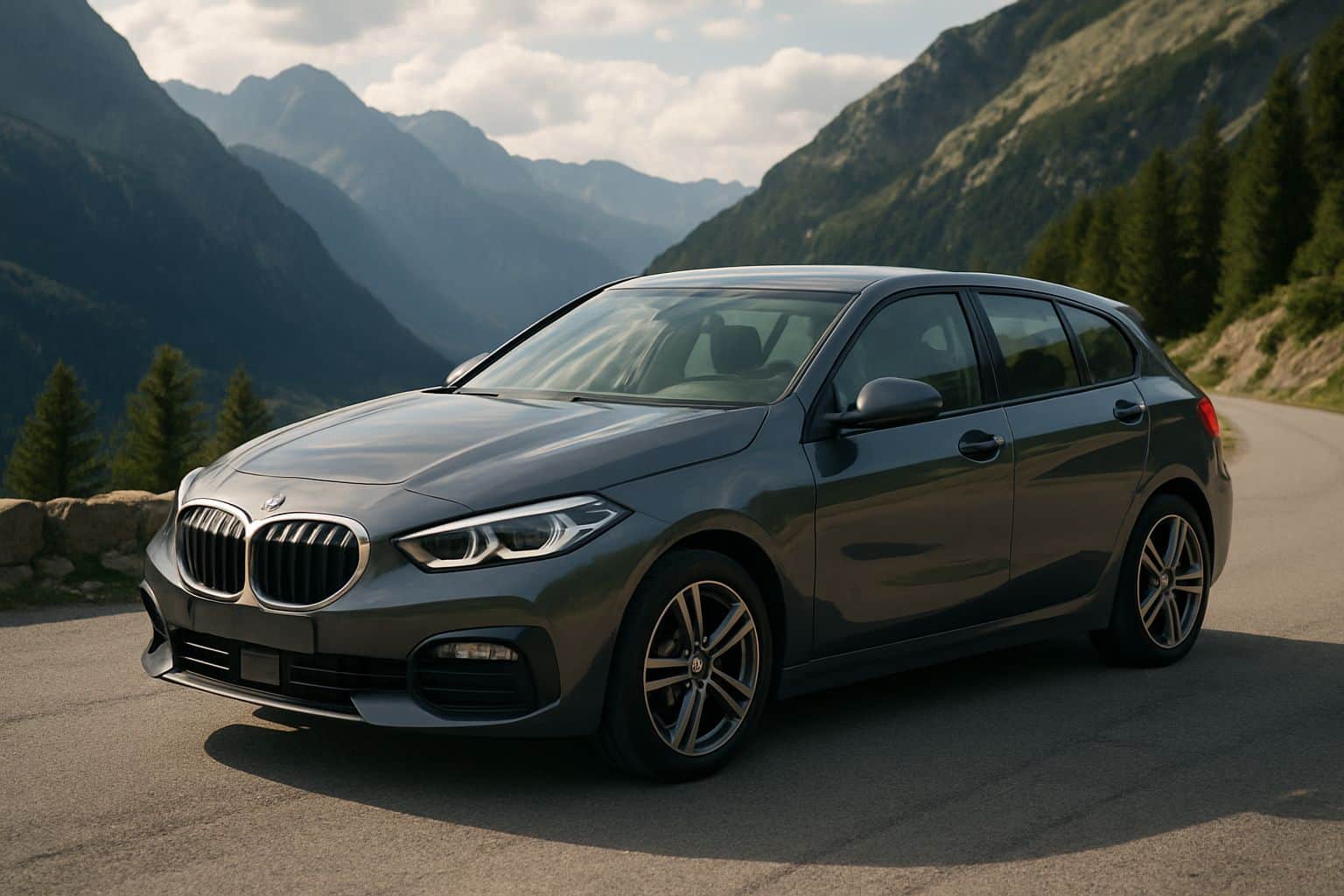 Finance BMW 1-Series - bmw 1 series hatchback 2019 2024 front angle