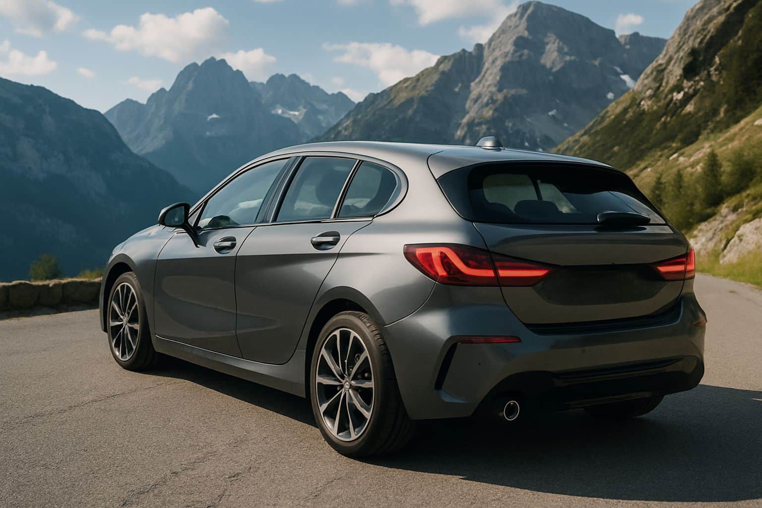 Finance BMW 1-Series - bmw 1 series hatchback 2019 2024 rear angle