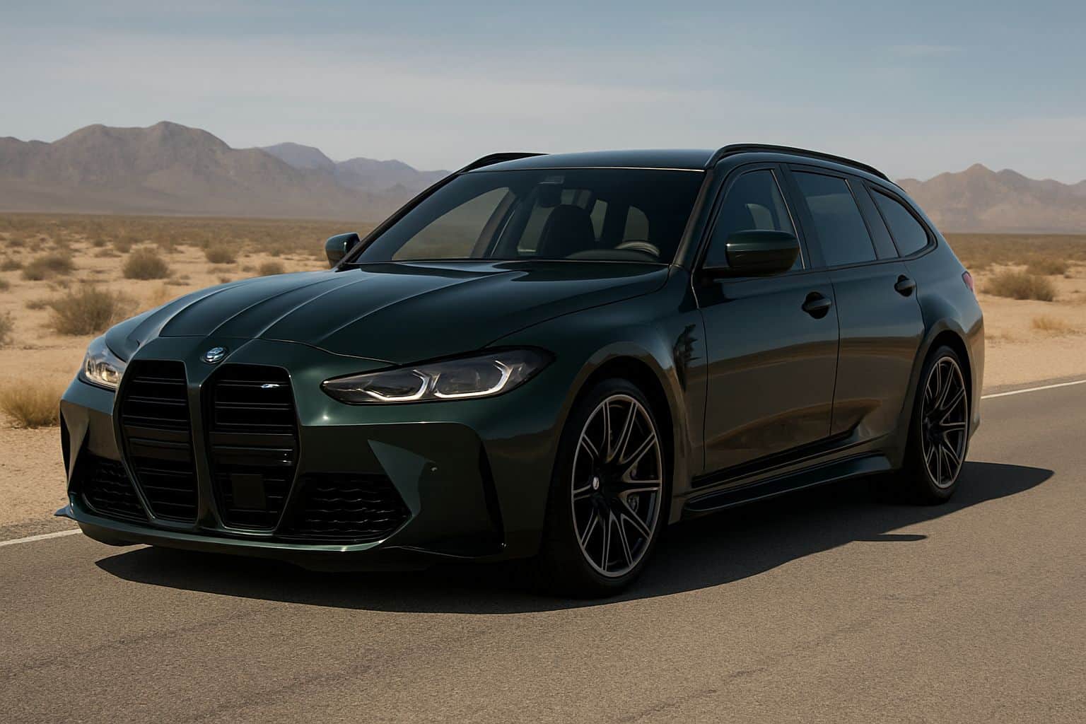 Finance BMW 3-Series - bmw 3 series m3 touring 2022 onwards front angle