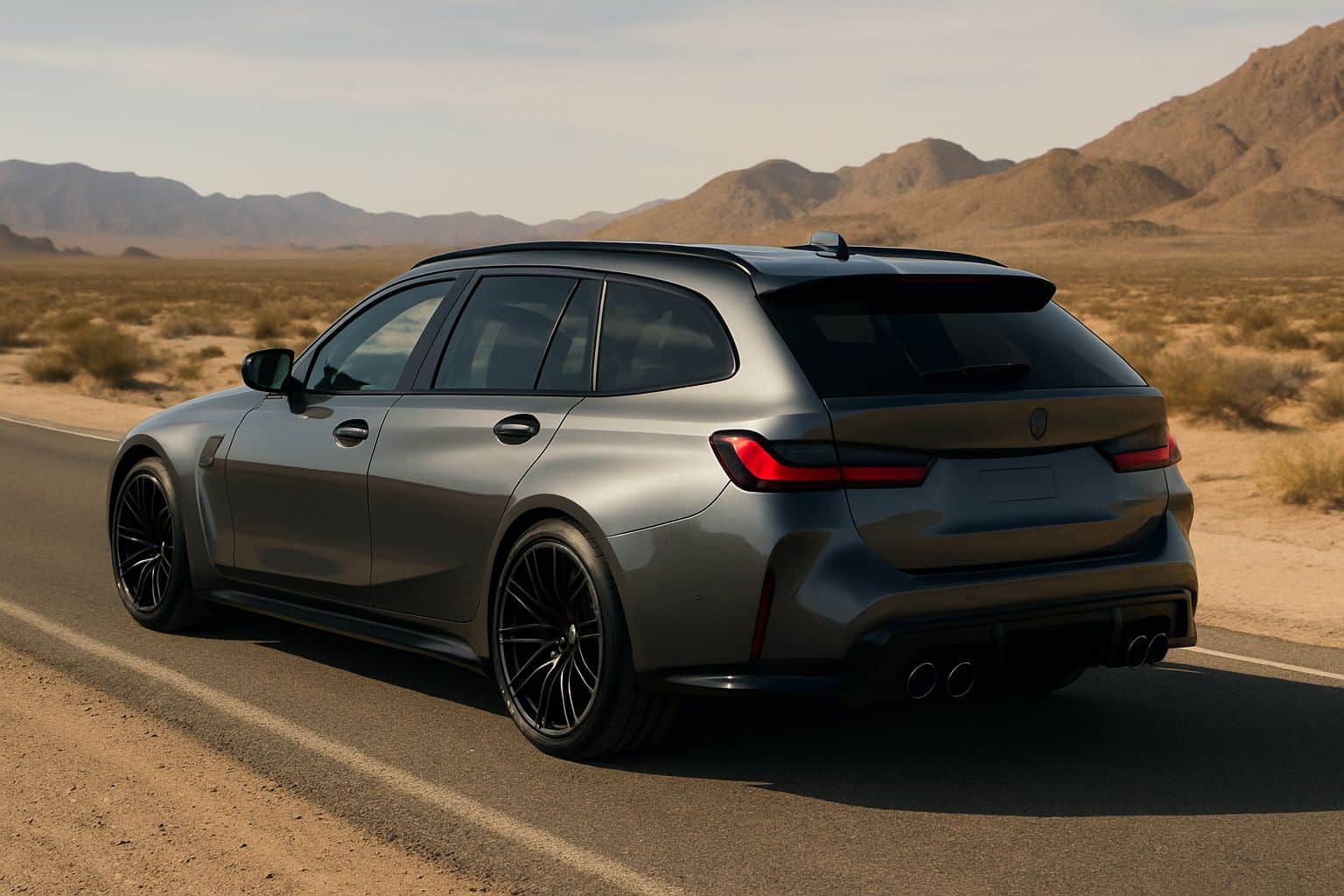 Finance BMW 3-Series - bmw 3 series m3 touring 2022 onwards rear angle