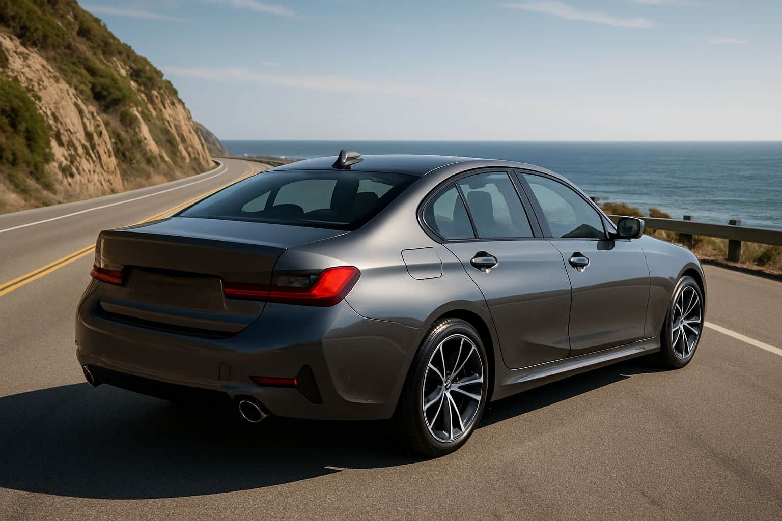 Finance BMW 3-Series - bmw 3 series saloon 2019 onwards rear angle