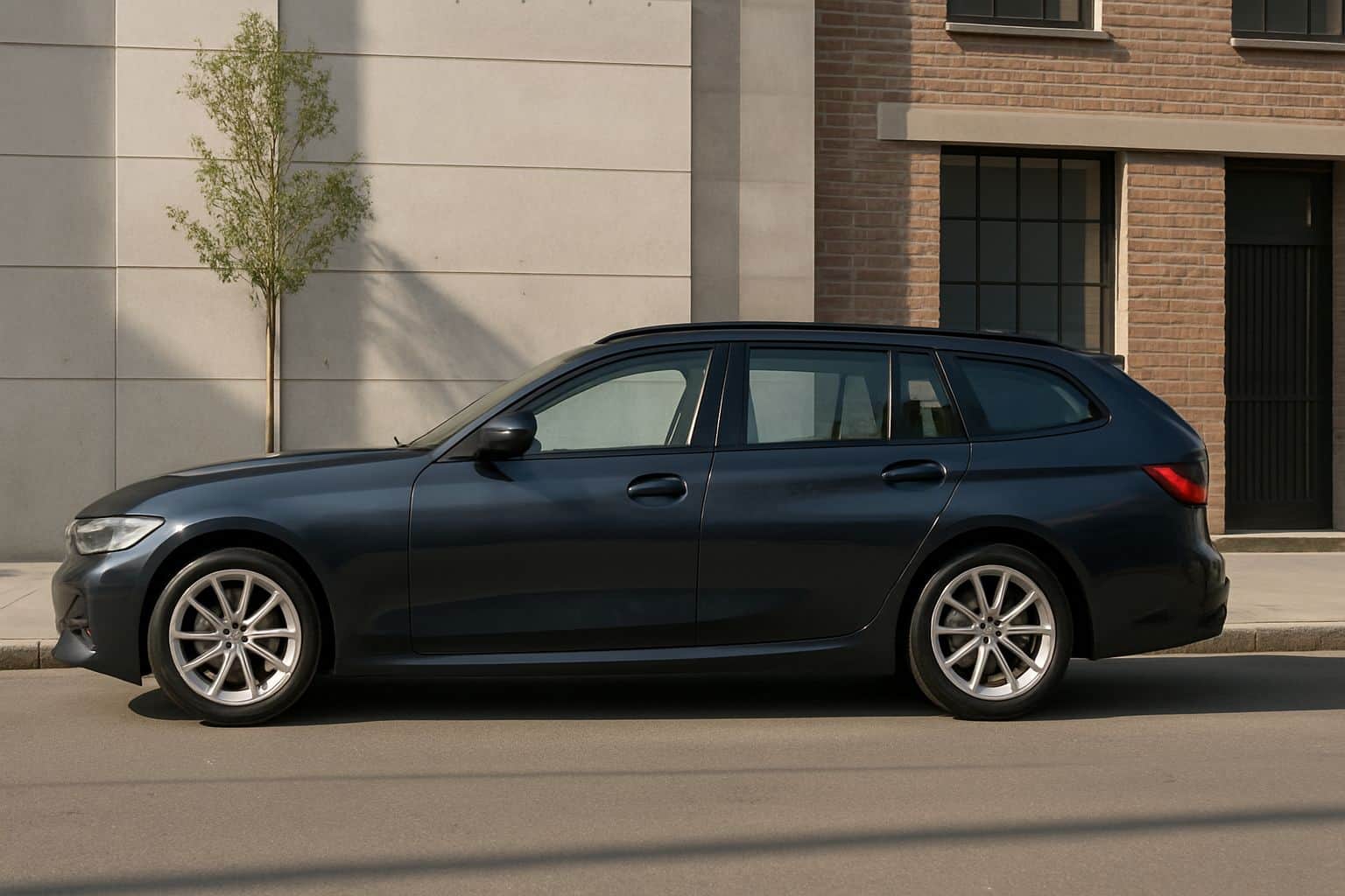 Finance BMW 3-Series - bmw 3 series touring 2019 onwards full side profile
