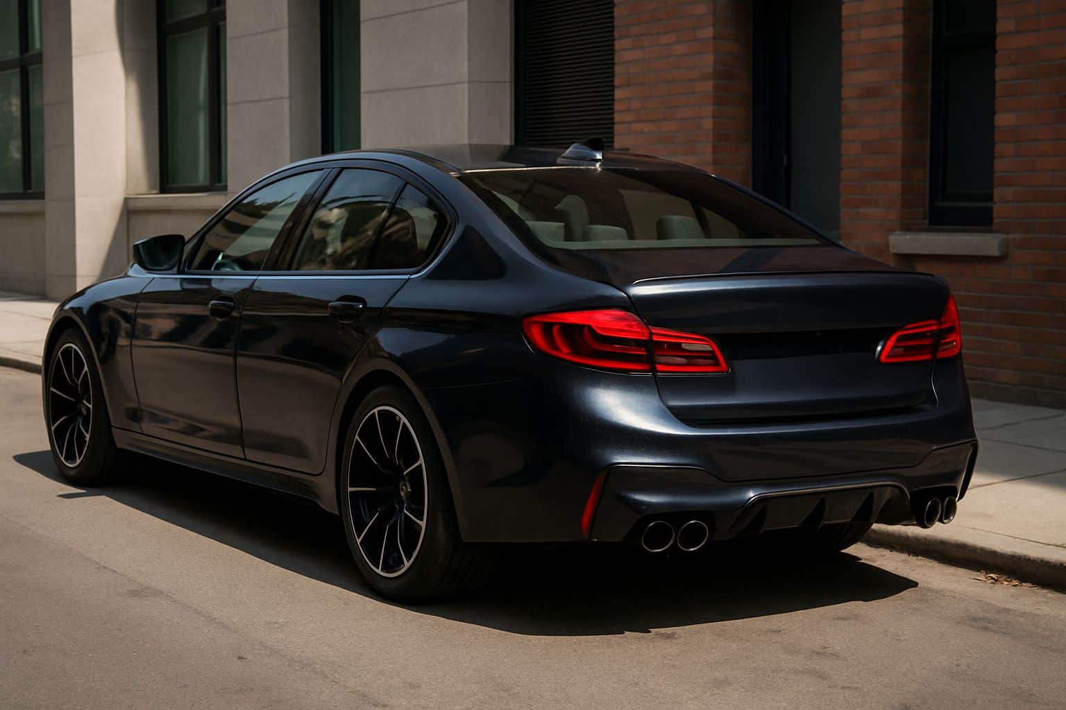 Finance BMW 5-Series - bmw 5 series m5 2018 2024 rear angle