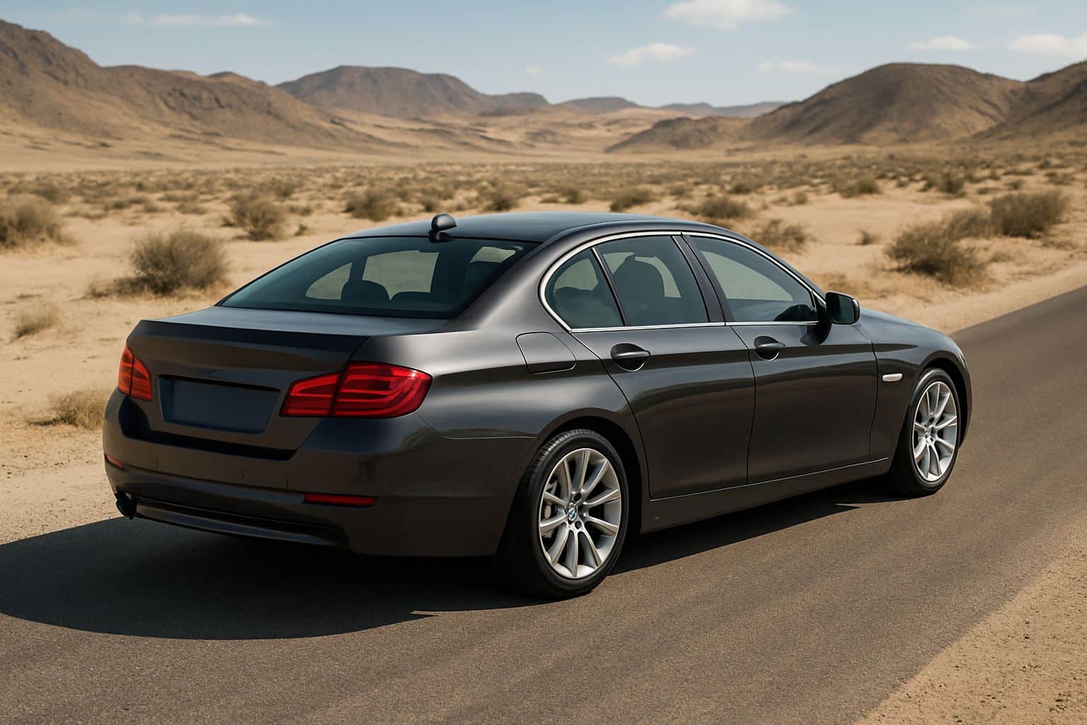 Finance BMW 5-Series - bmw 5 series saloon 2010 2017 rear angle