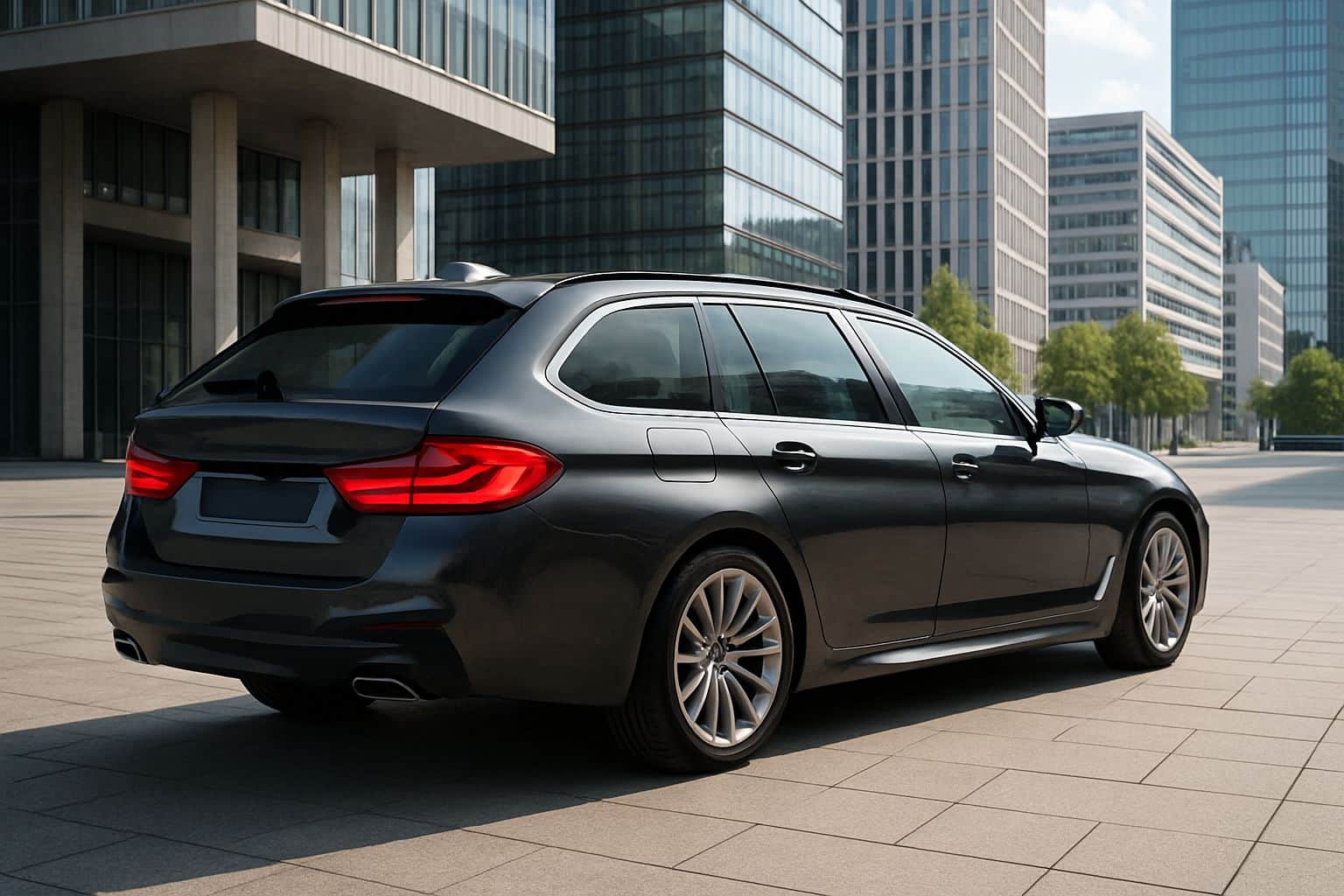 Finance BMW 5-Series - bmw 5 series touring 2017 2024 rear angle