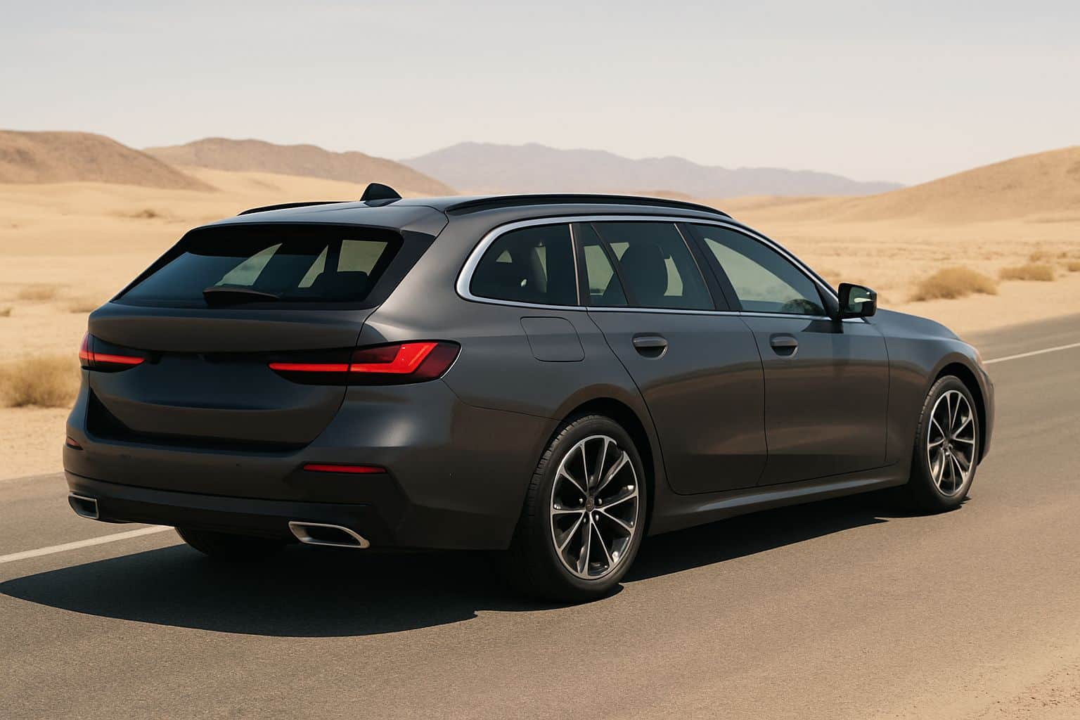 Finance BMW 5-Series - bmw 5 series touring 2024 onwards rear angle