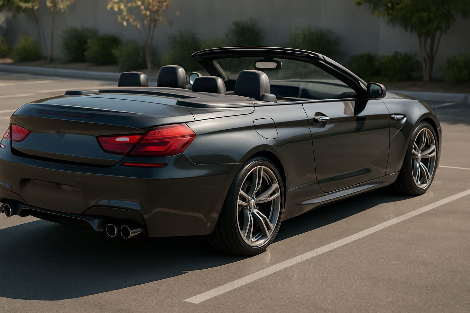 Finance BMW 6-Series - bmw 6 series m6 convertible 2012 2018 rear angle