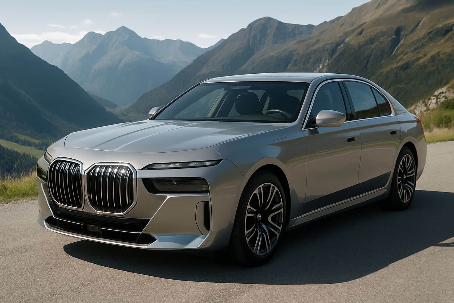 Finance BMW 7-Series - bmw 7 series saloon 2022 onwards front angle