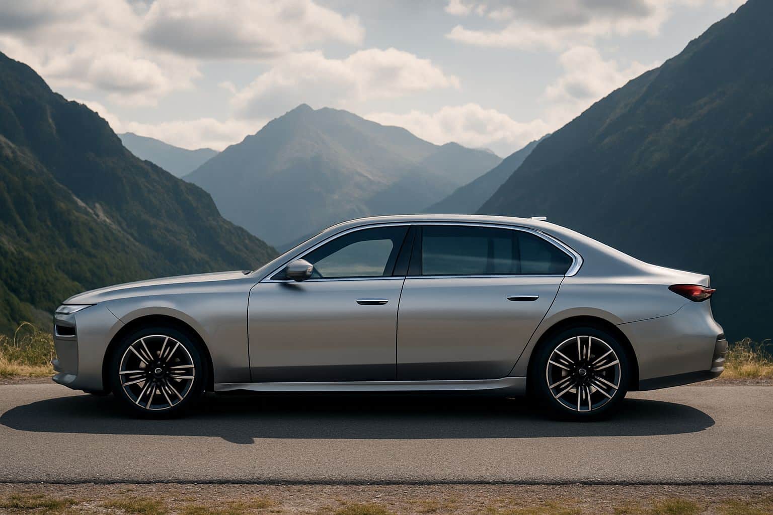 Finance BMW 7-Series - bmw 7 series saloon 2022 onwards full side profile