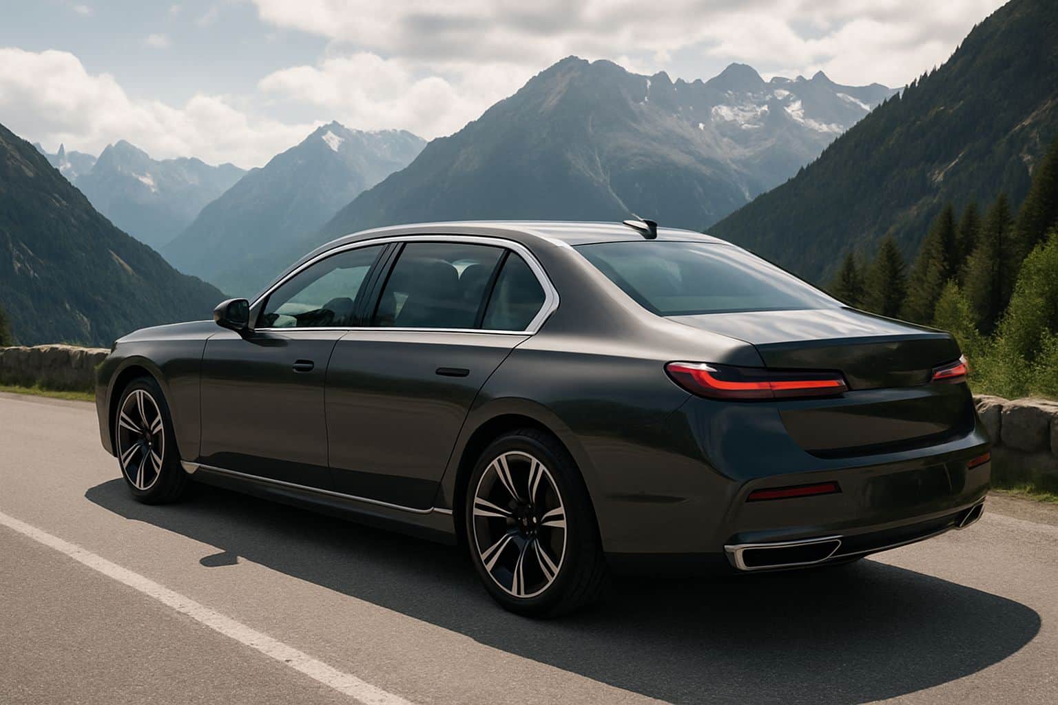 Finance BMW 7-Series - bmw 7 series saloon 2022 onwards rear angle