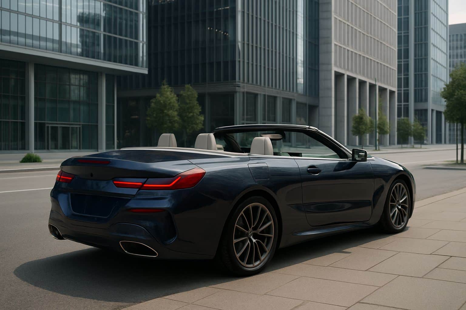 Finance BMW 8-Series - bmw 8 series convertible 2019 onwards rear angle