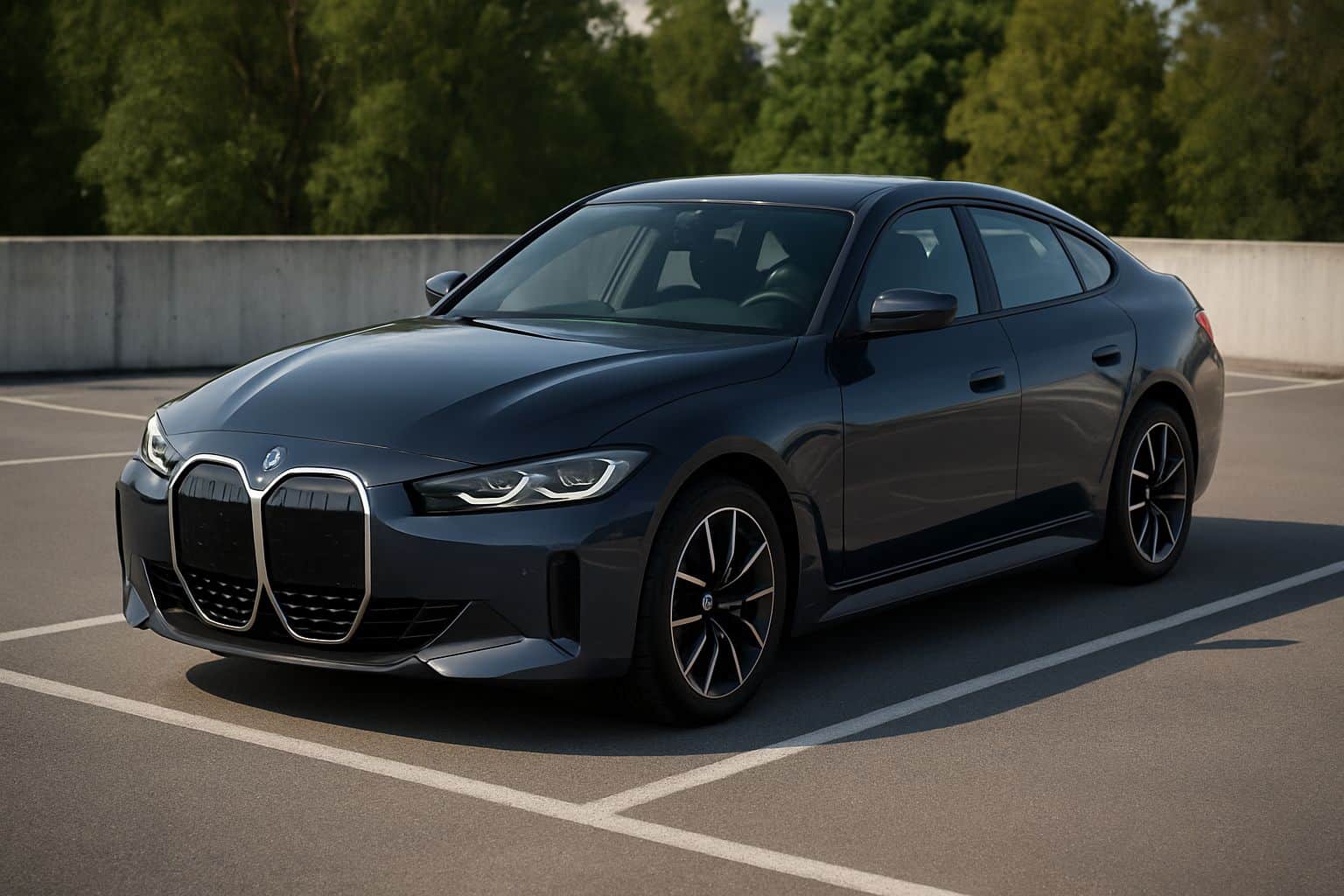 Finance BMW i4 - bmw i4 gran coupe 2021 onwards front angle