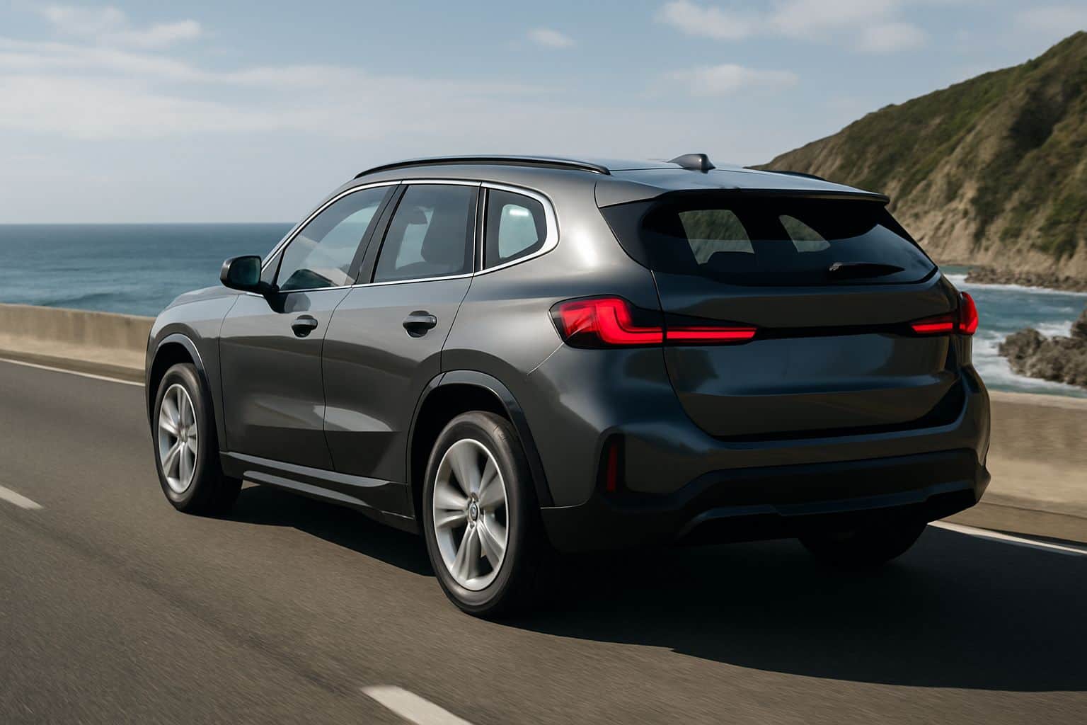 Finance BMW iX2 - bmw ix2 suv 2023 onwards rear angle