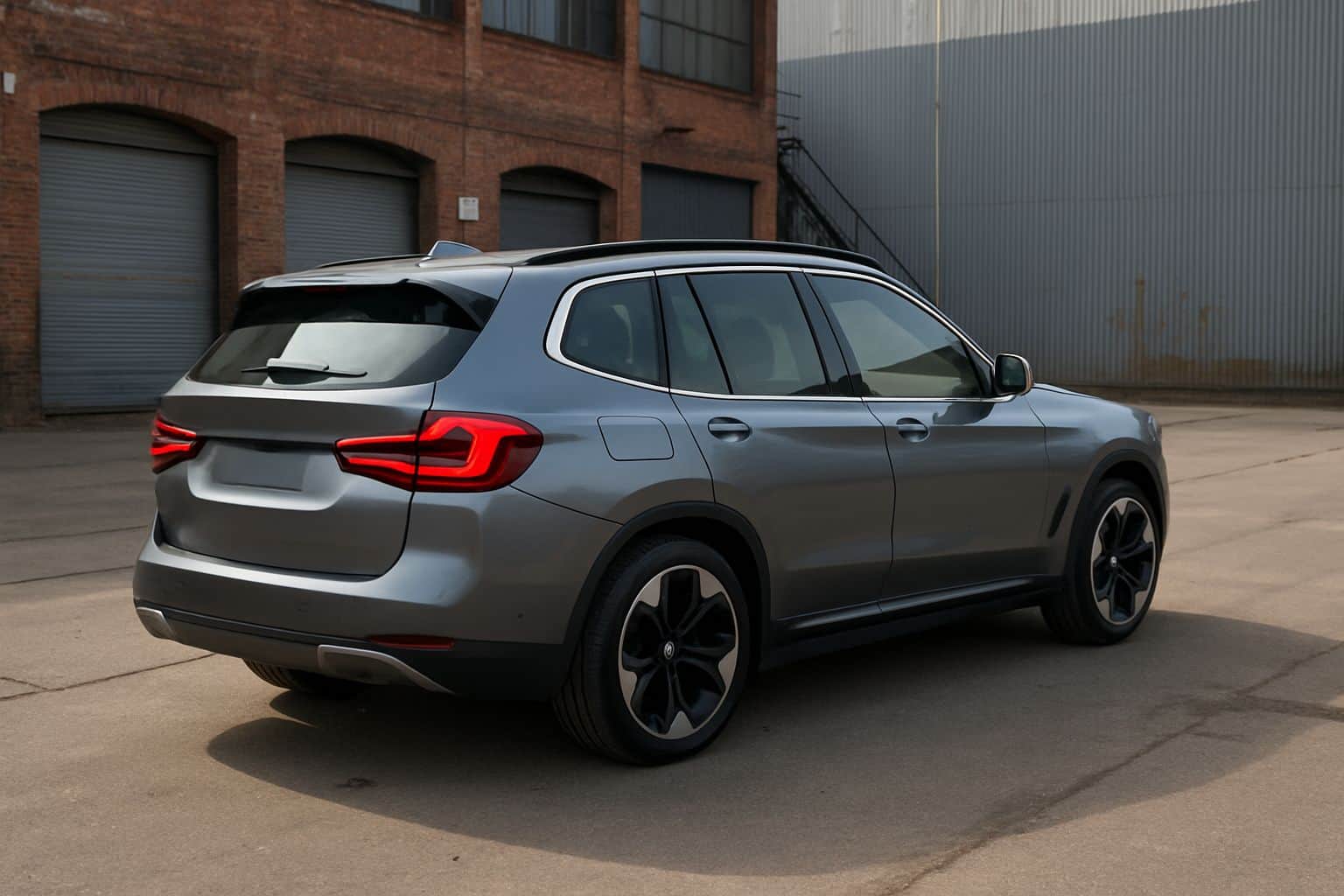 Finance BMW iX3 - bmw ix3 suv 2021 onwards rear angle