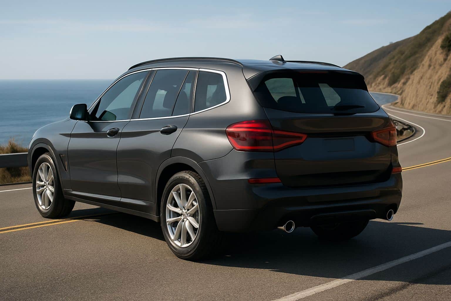 Finance BMW X3 - bmw x3 suv 2017 2024 rear angle