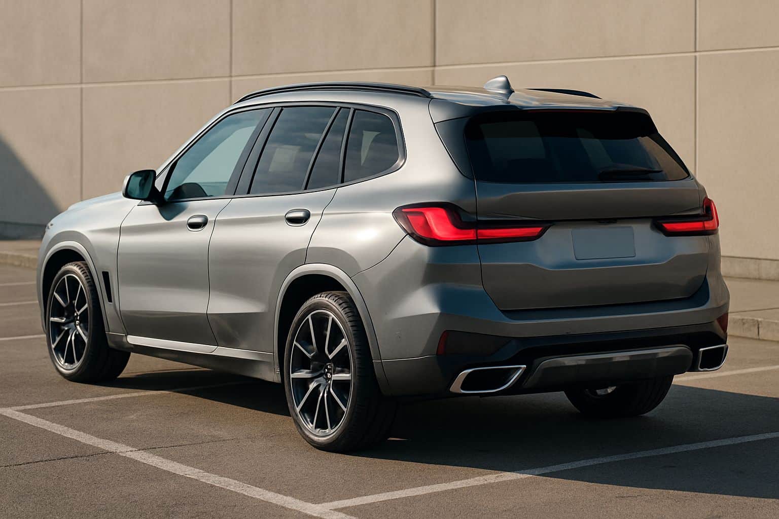 Finance BMW X3 - bmw x3 suv 2024 onwards rear angle