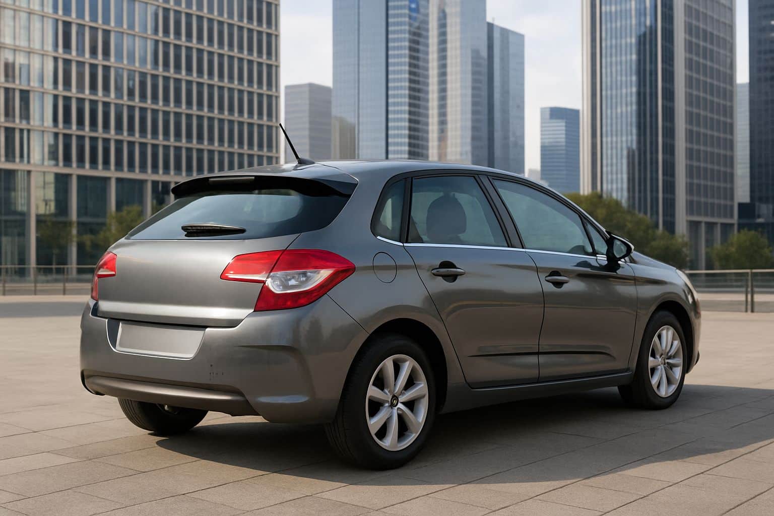 Finance Citroën C4 - citroen c4 hatchback 2011 2018 rear angle