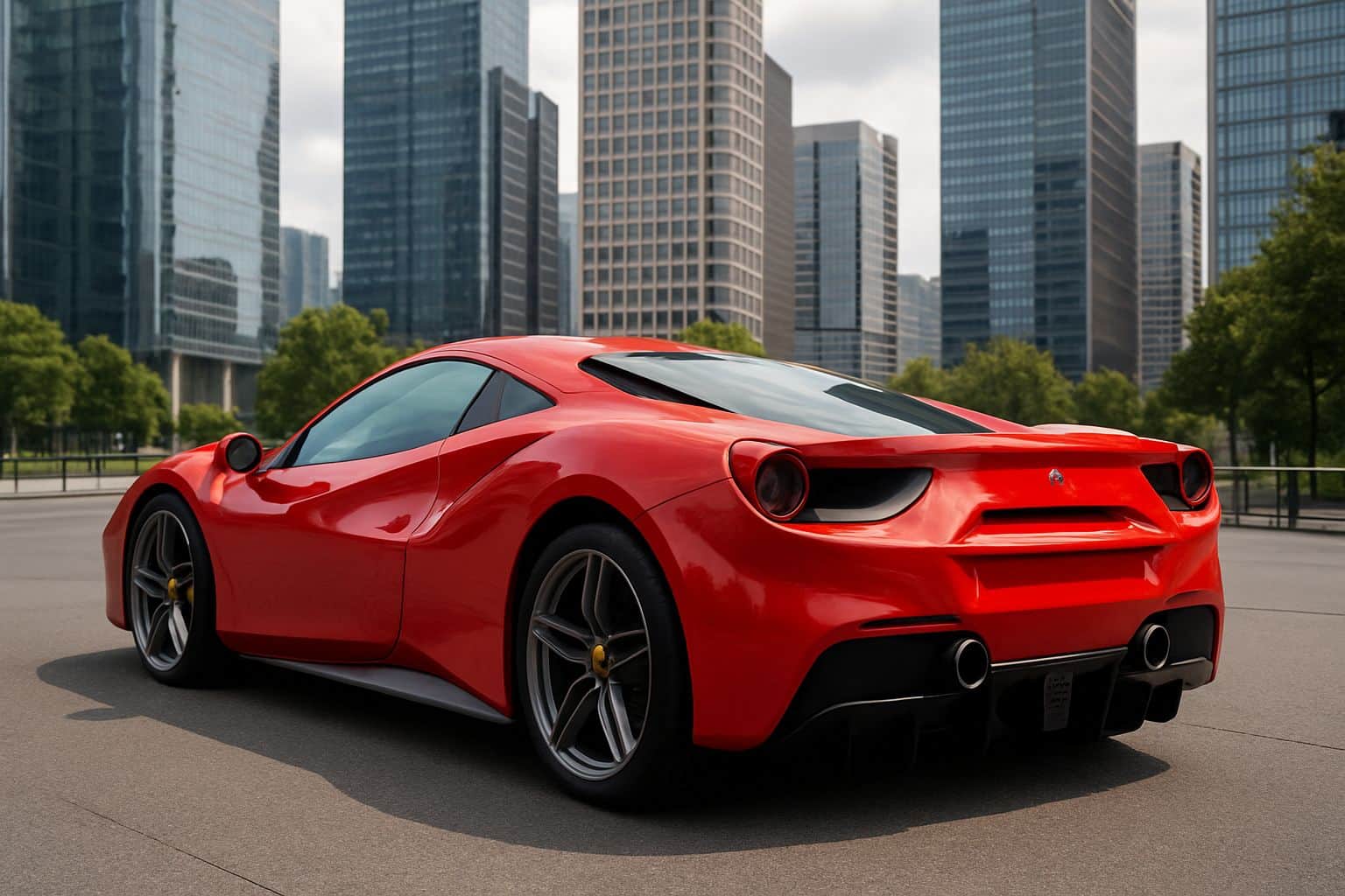 Finance Ferrari 488 - ferrari 488 gtb 2016 onwards rear angle